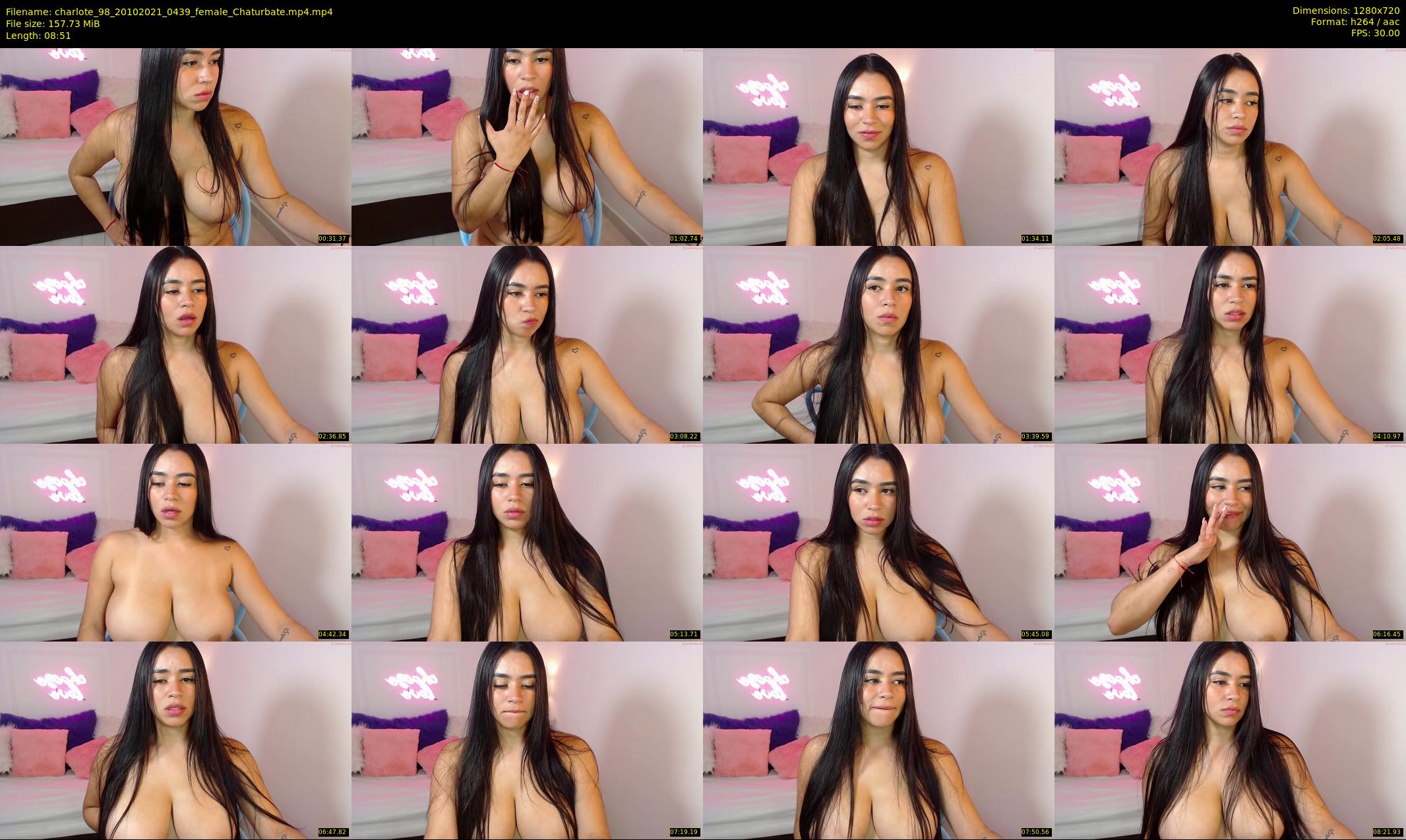 charlote_98 — 9 minute Chaturbate female cam show recording, 720p, Oct 20, 2021