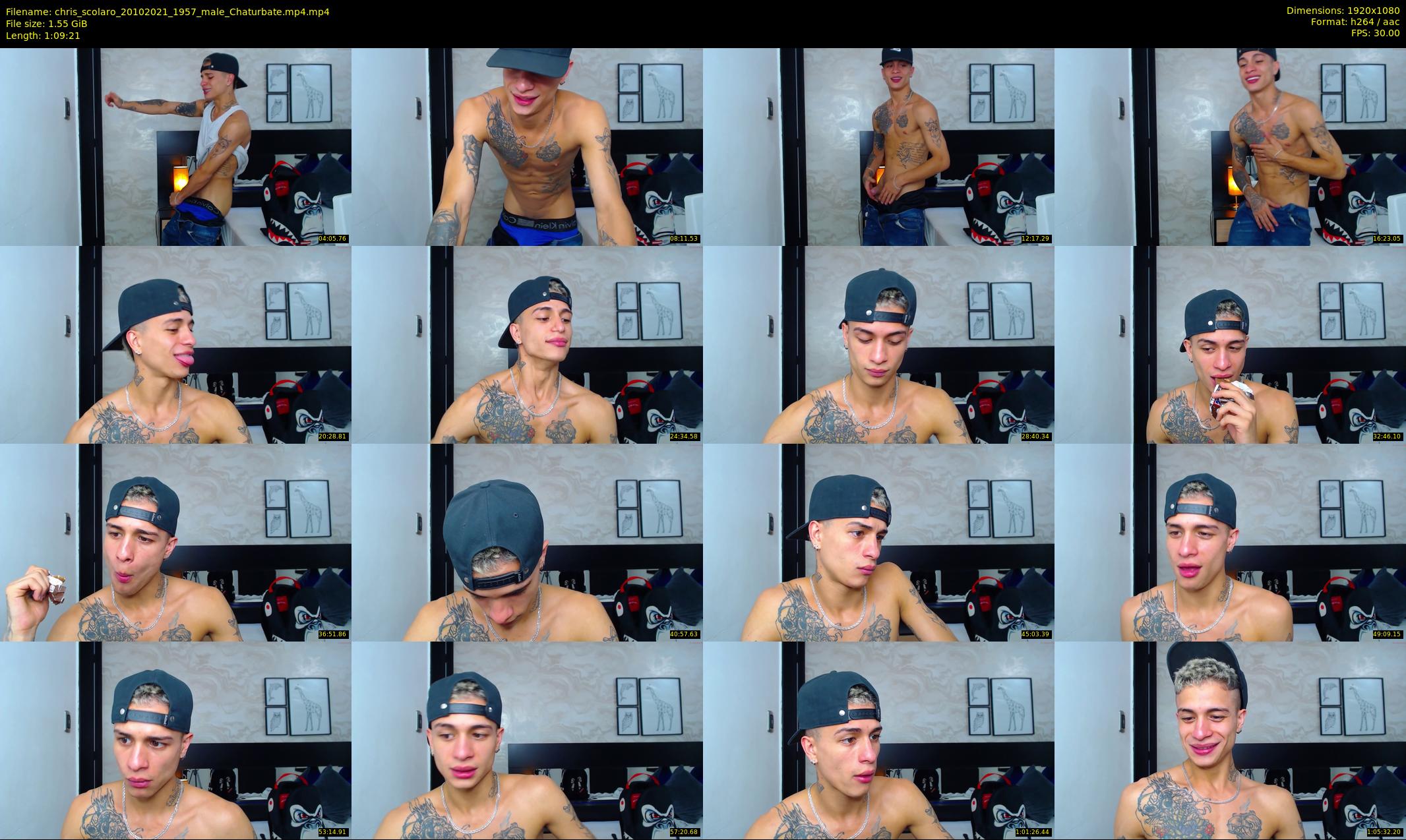 chris_scolaro — 70 minute Chaturbate male cam show recording, 1080p, Oct 20, 2021