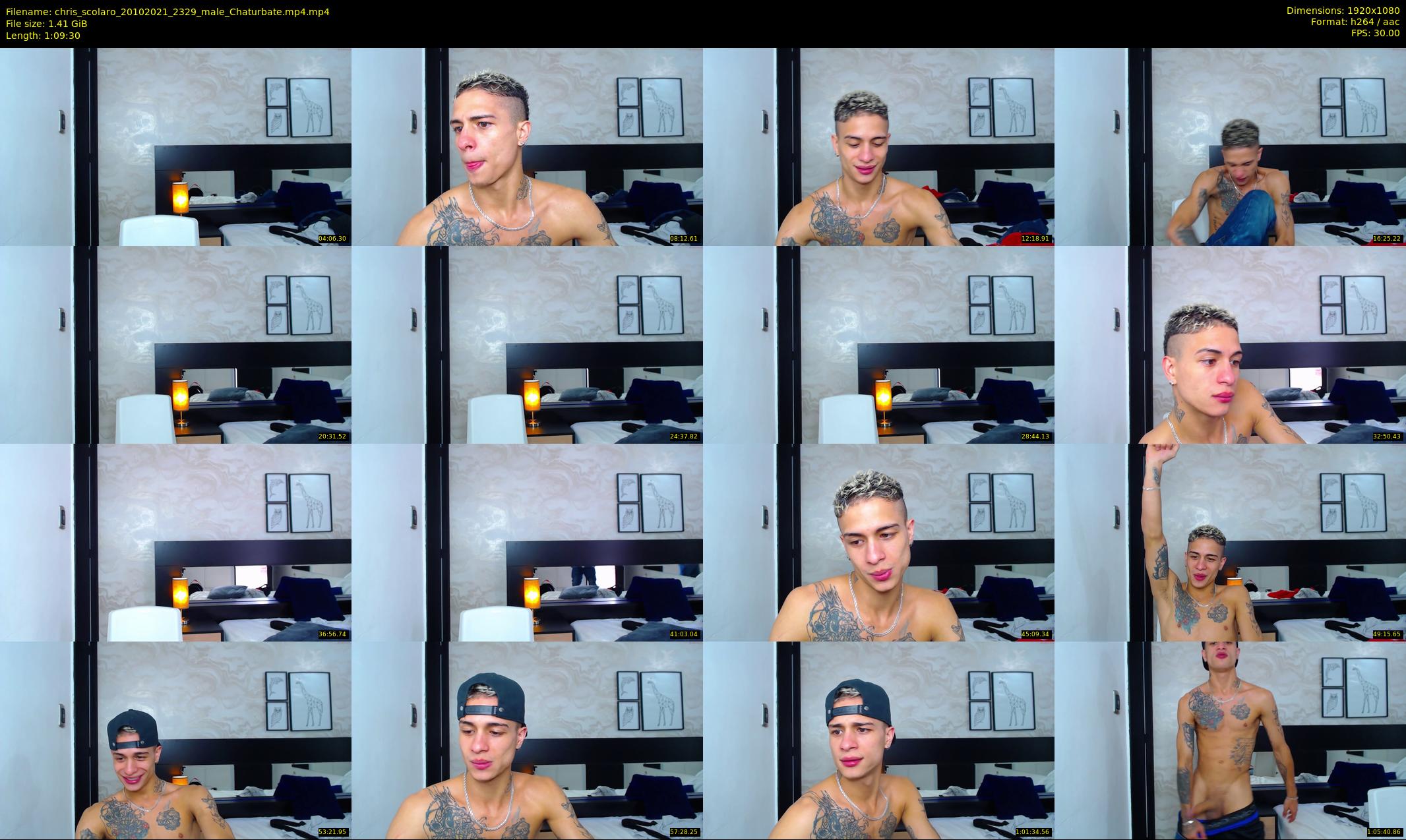 chris_scolaro — 70 minute Chaturbate male cam show recording, 1080p, Oct 20, 2021