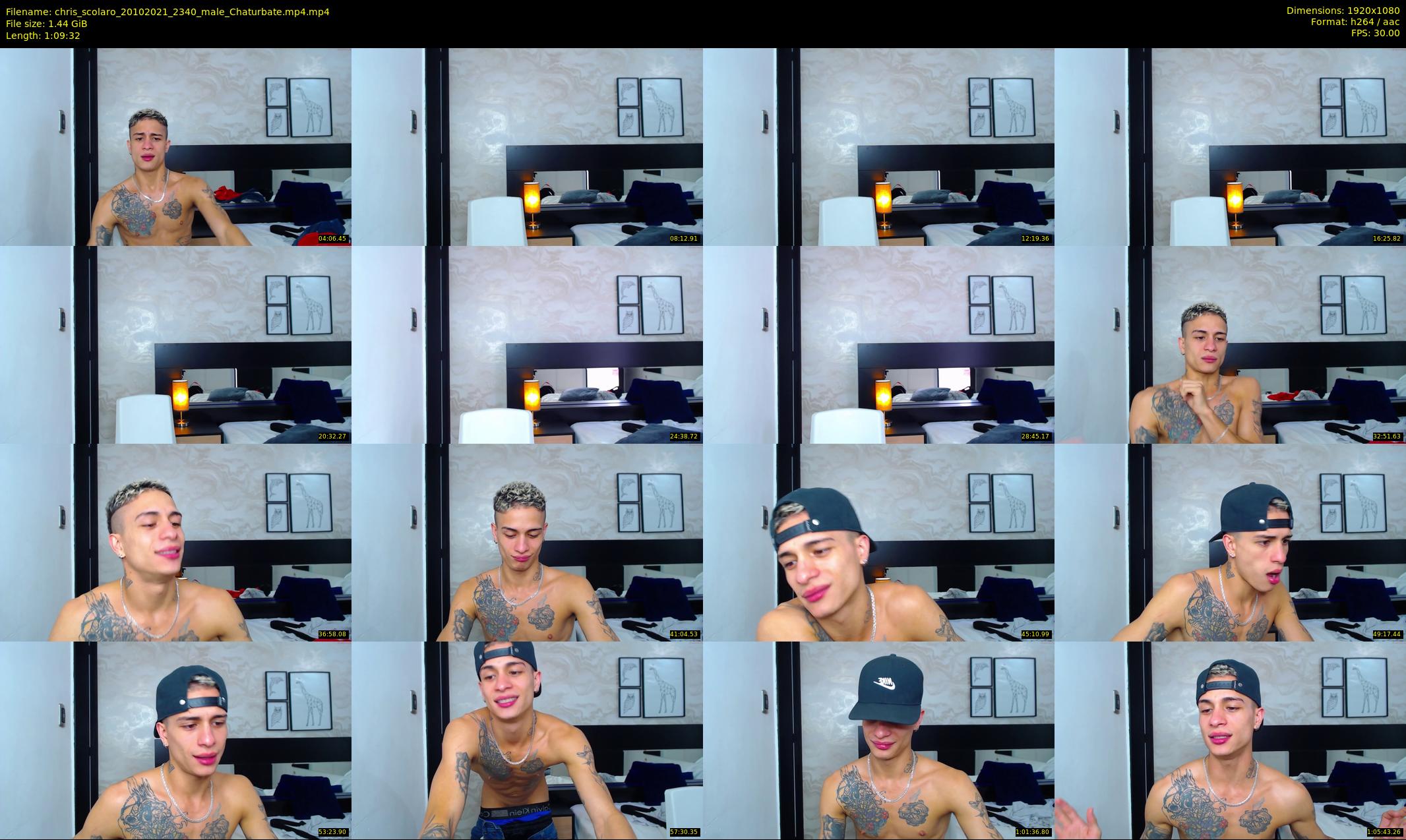 chris_scolaro — 70 minute Chaturbate male cam show recording, 1080p, Oct 20, 2021