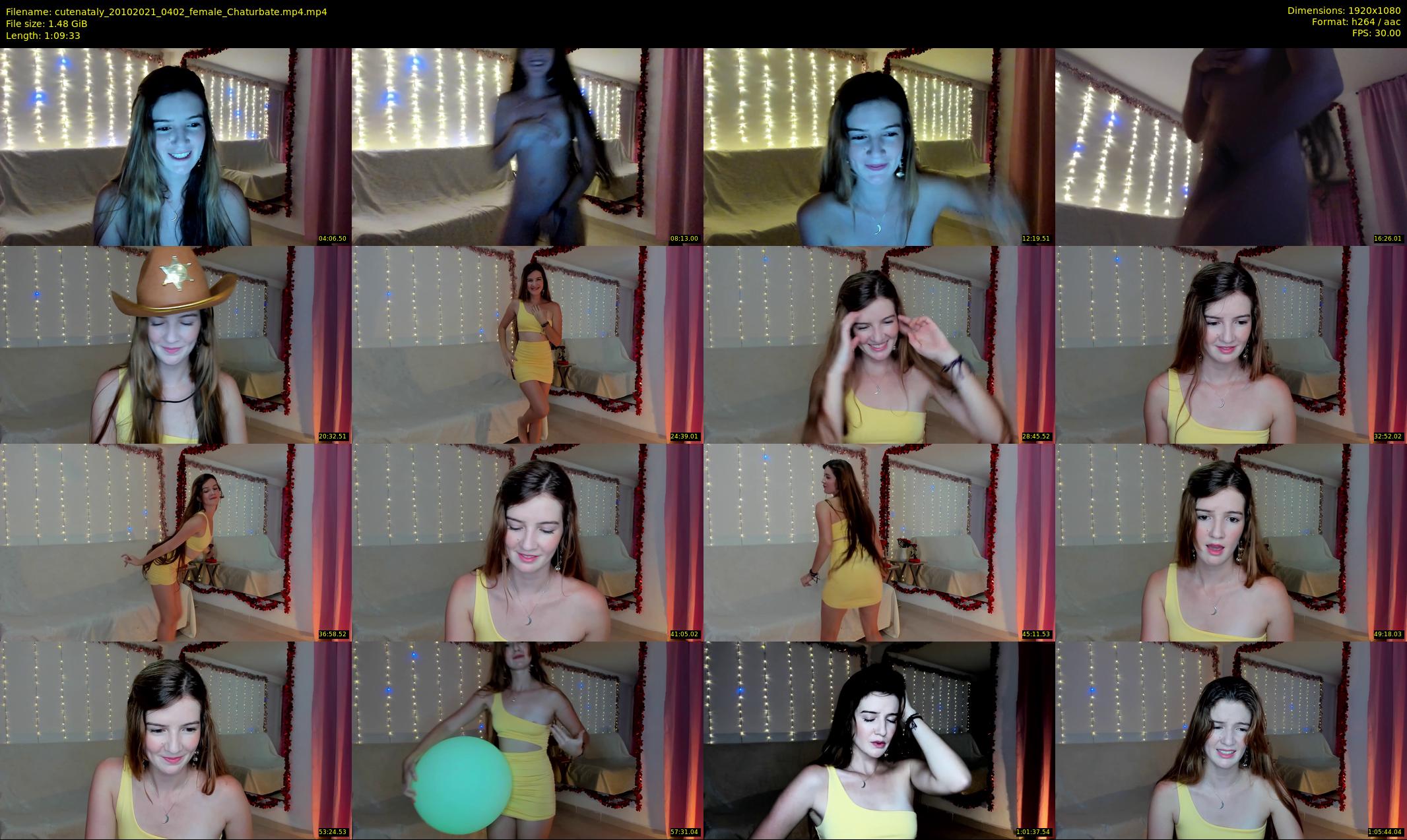 cutenataly — 70 minute Chaturbate female cam show recording, 1080p, Oct 20, 2021
