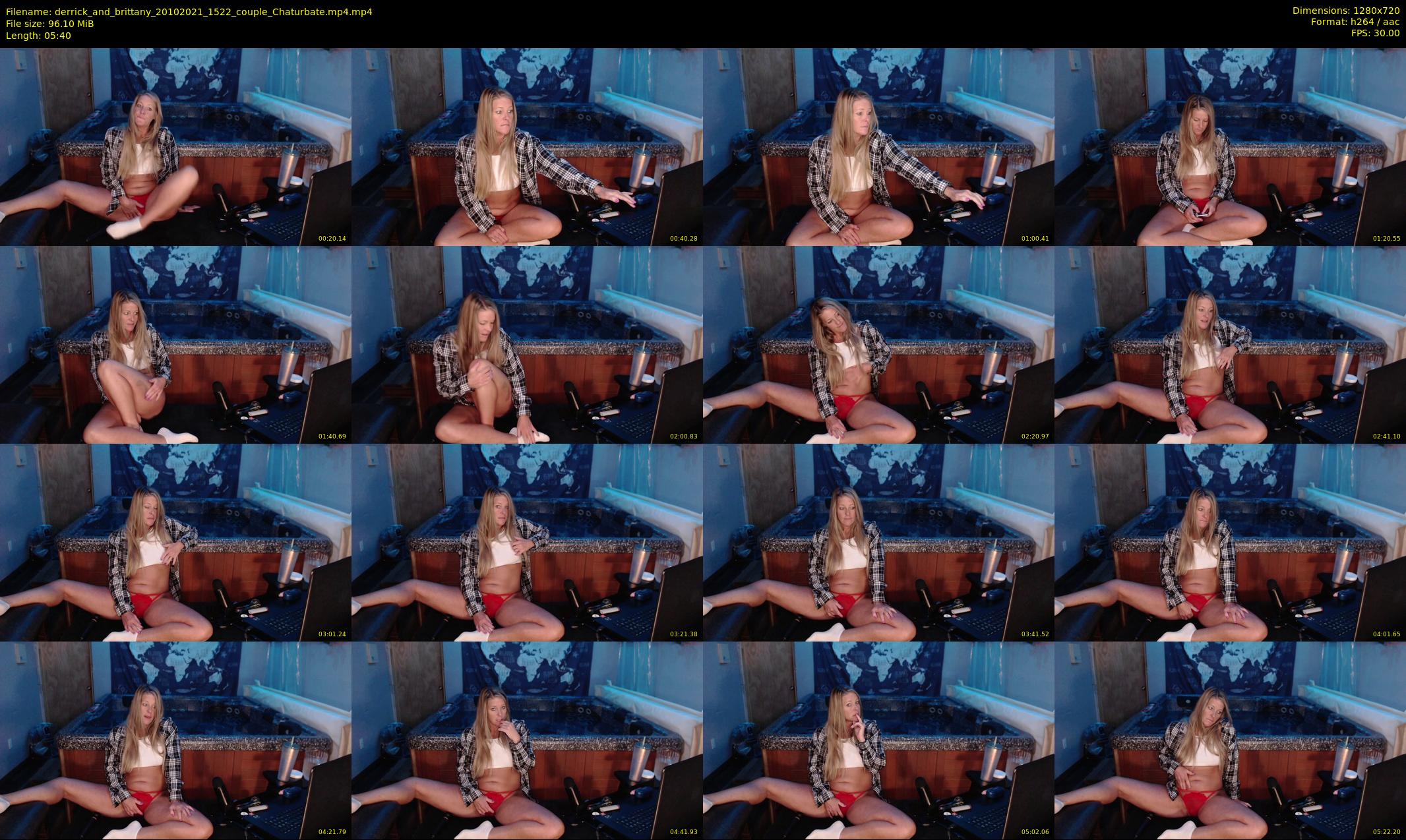 derrick_and_brittany — 6 minute Chaturbate couple cam show recording, 720p, Oct 20, 2021