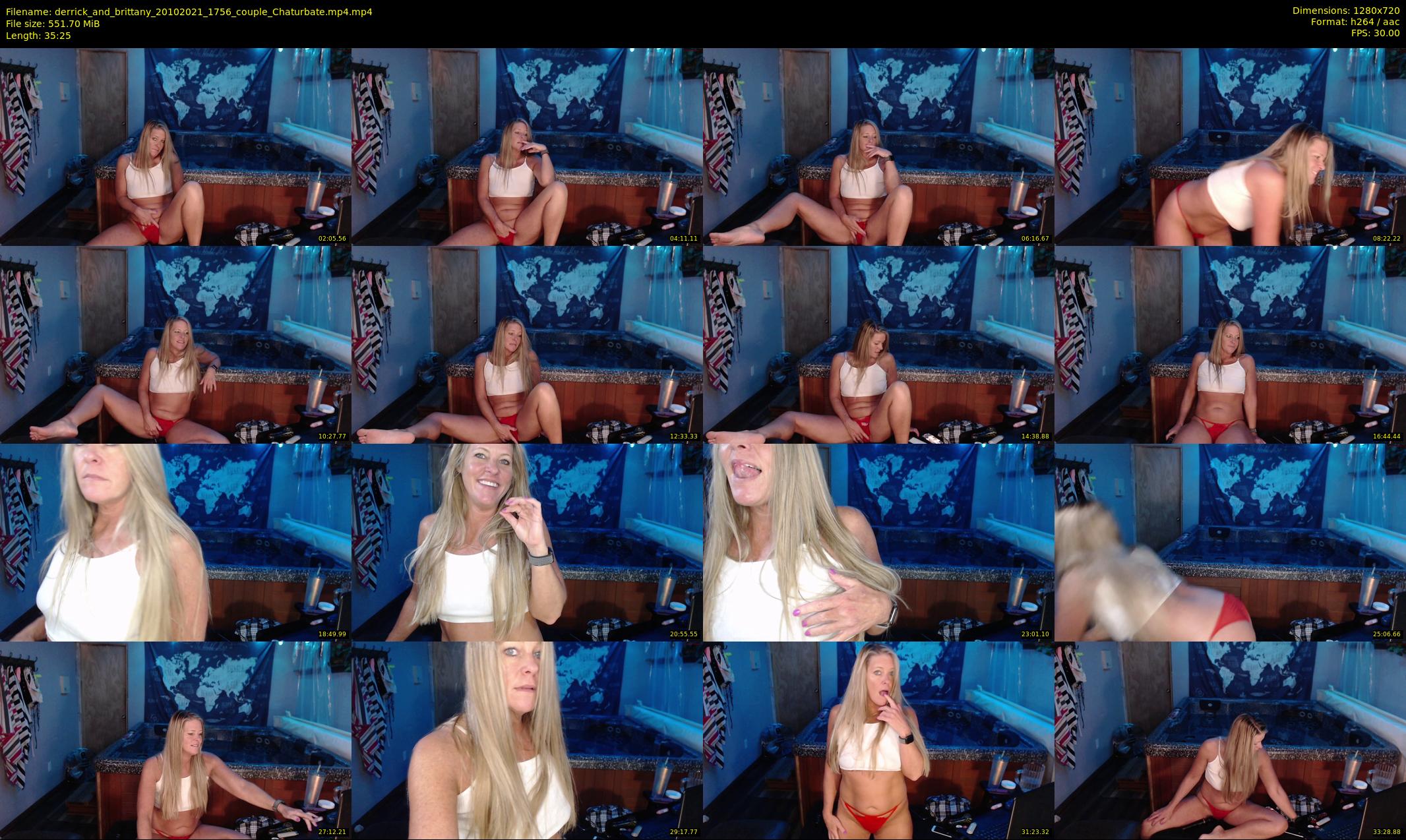 derrick_and_brittany — 36 minute Chaturbate couple cam show recording, 720p, Oct 20, 2021