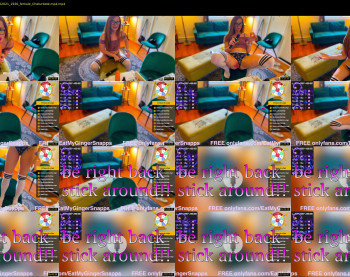 eatmygingersnapps — 77 minute Chaturbate female cam show recording, 1080p, Oct 20, 2021