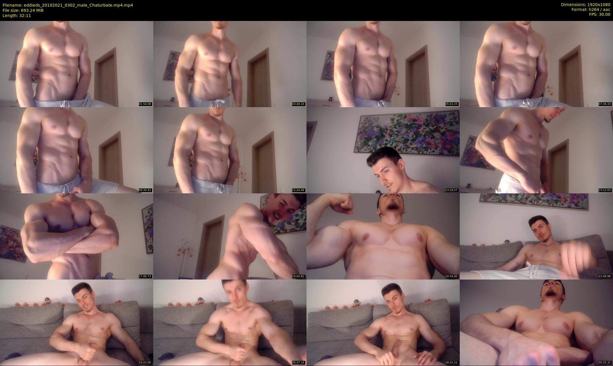 eddieds — 33 minute Chaturbate male cam show recording, 1080p, Oct 20, 2021