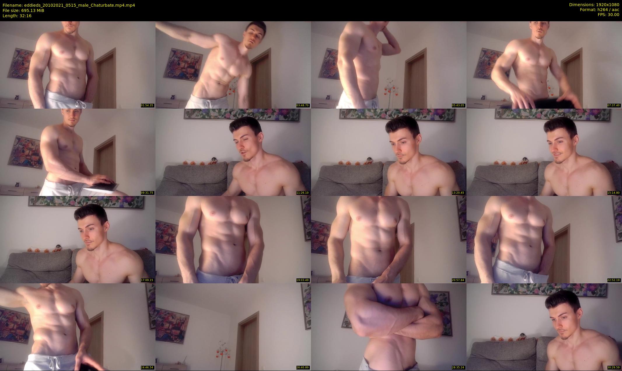 eddieds — 33 minute Chaturbate male cam show recording, 1080p, Oct 20, 2021