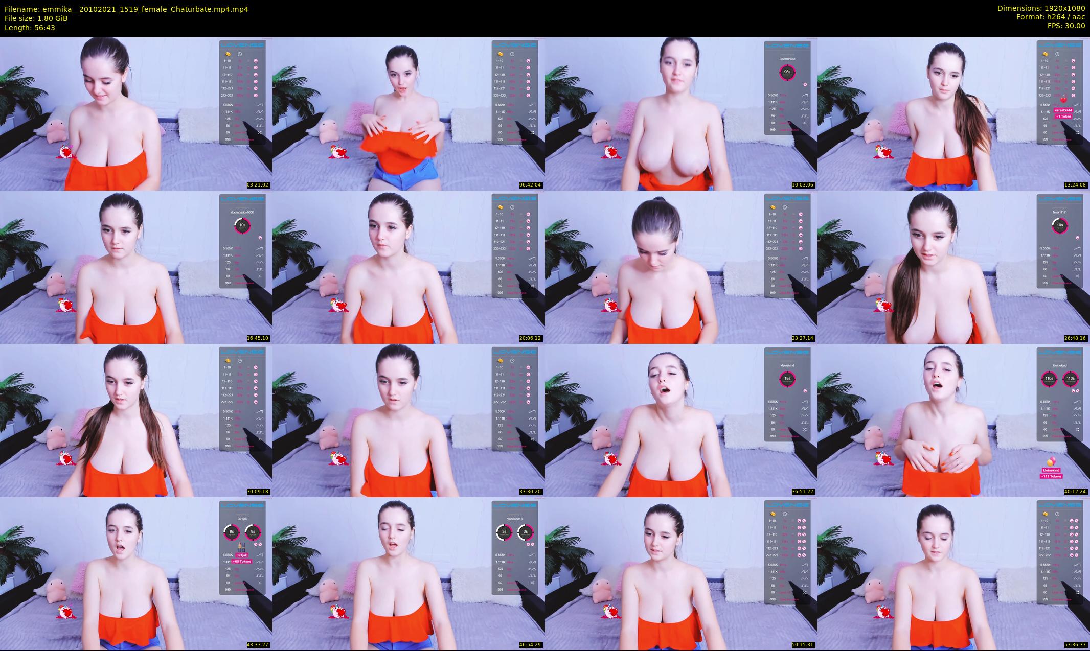 emmika_ — 57 minute Chaturbate female cam show recording, 1080p, Oct 20, 2021