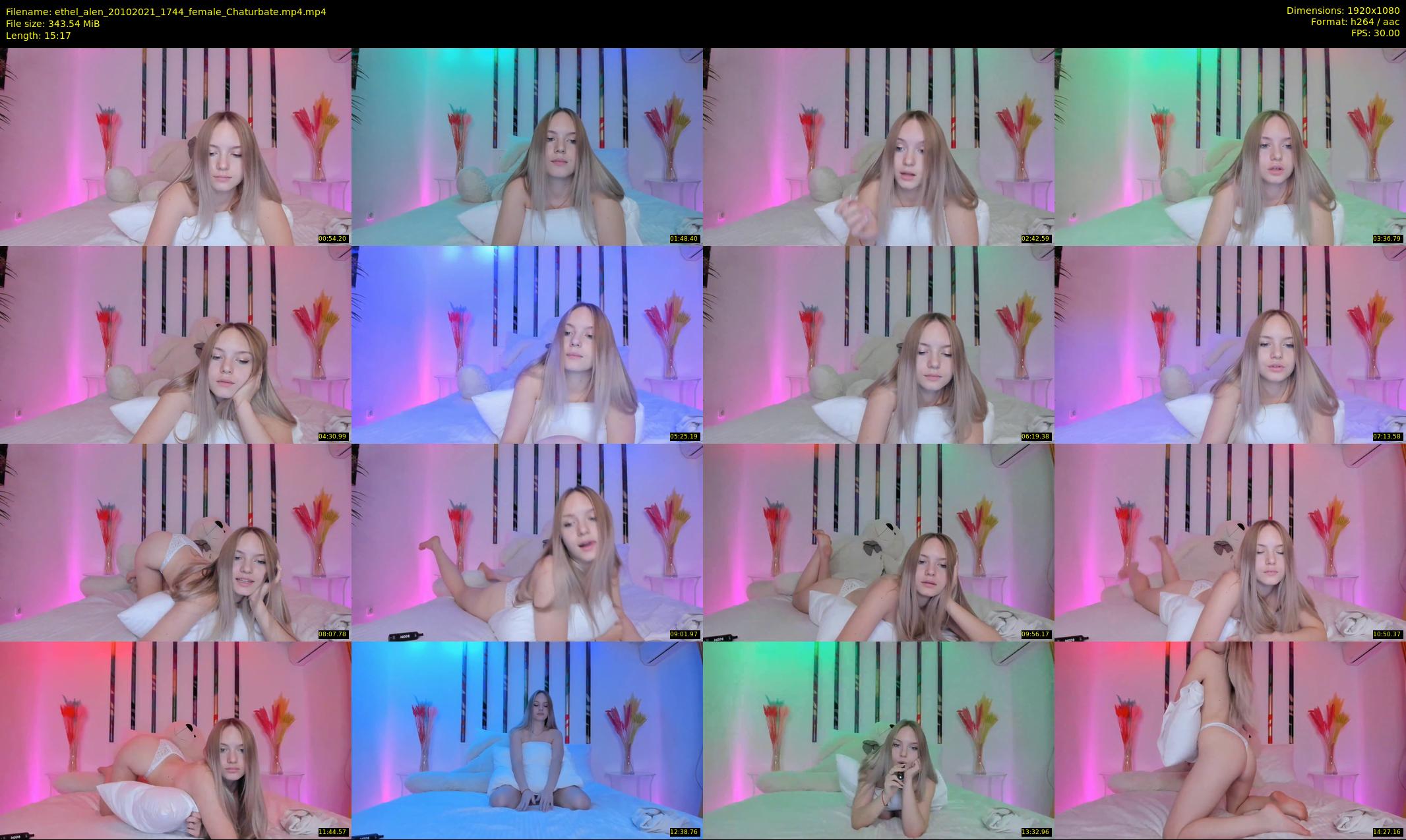 ethel_alen — 16 minute Chaturbate female cam show recording, 1080p, Oct 20, 2021