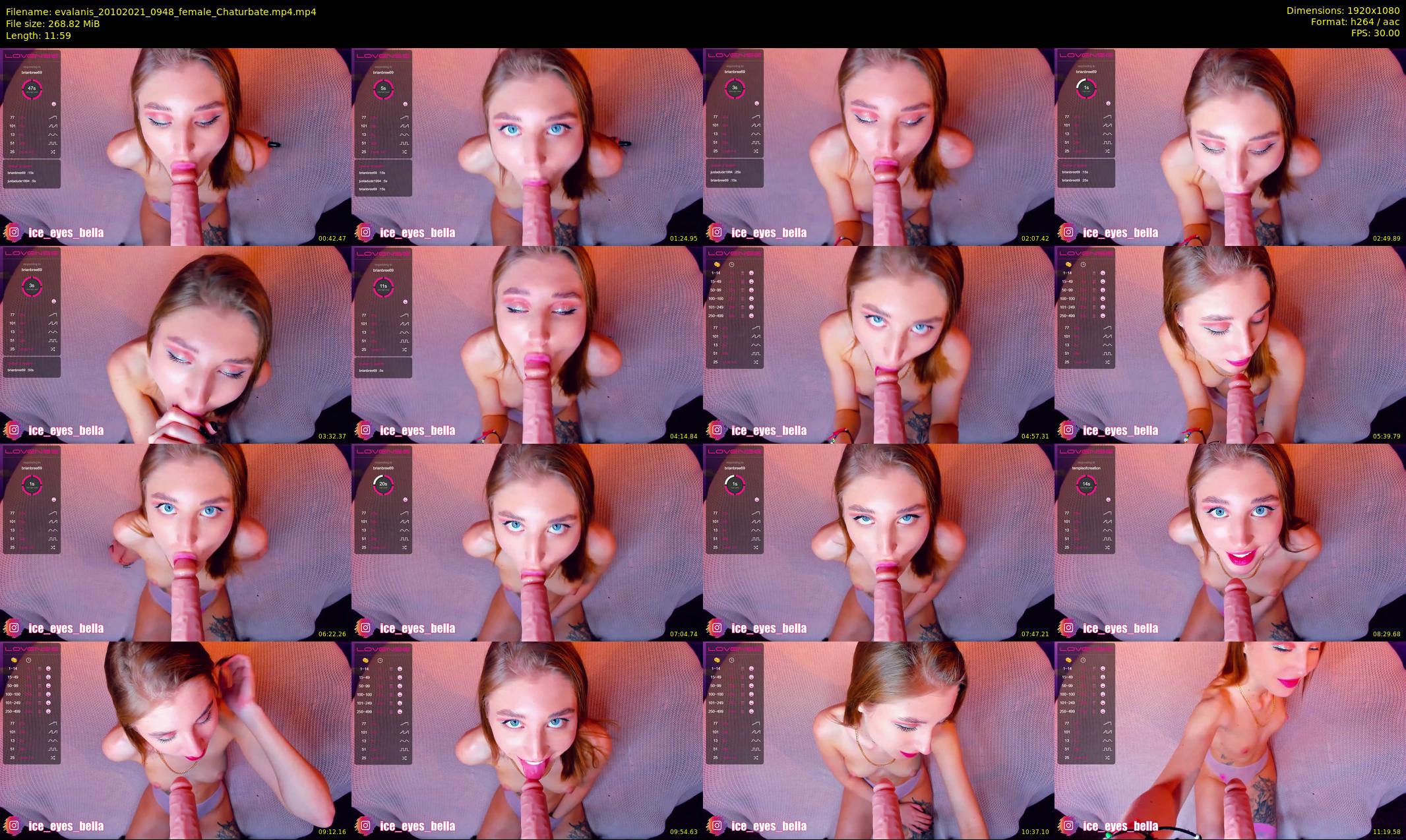 evalanis — 12 minute Chaturbate couple cam show recording, 1080p, Oct 20, 2021