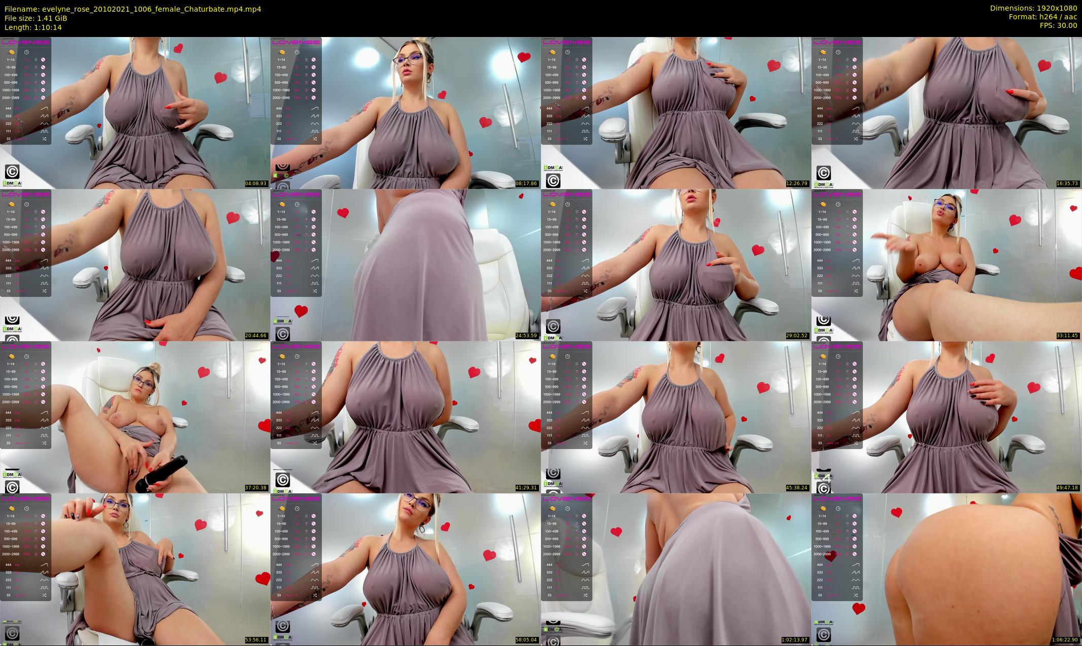evelyne_rose — 71 minute Chaturbate female cam show recording, 1080p, Oct 20, 2021