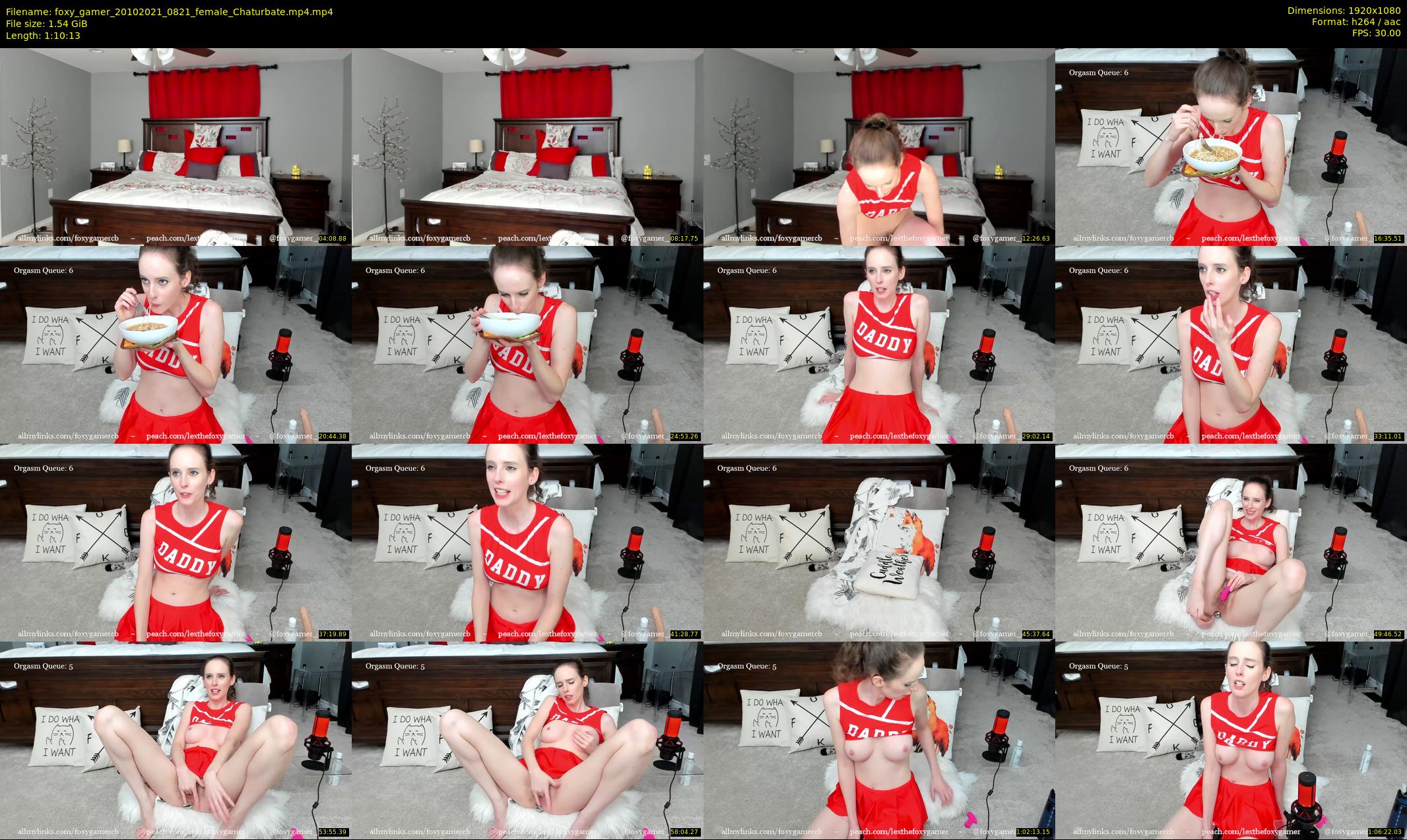 foxy_gamer — 71 minute Chaturbate female cam show recording, 1080p, Oct 20, 2021