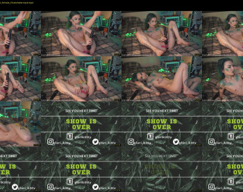 glorikitty — 21 minute Chaturbate female cam show recording, 1080p, Oct 21, 2021