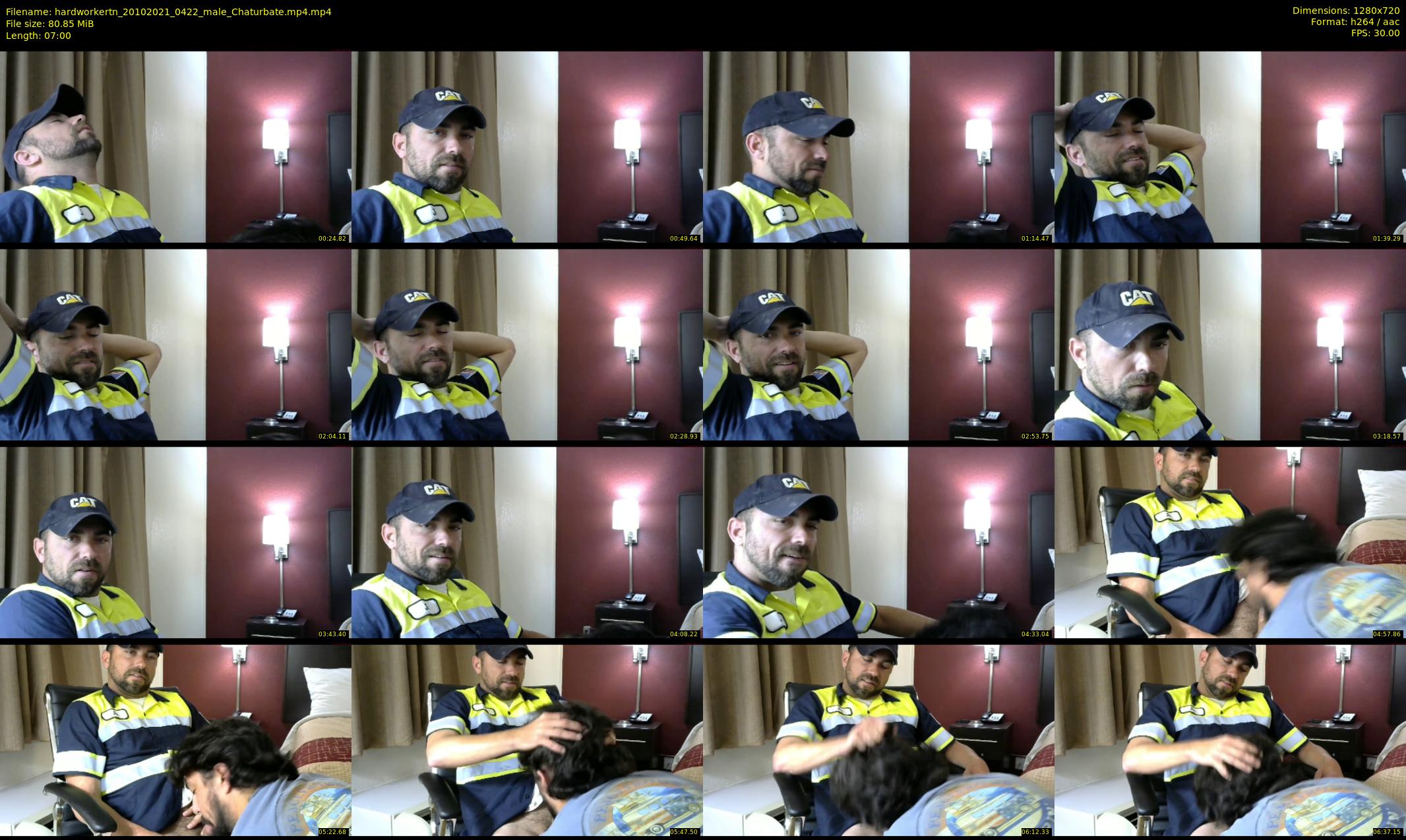 hardworkertn — 7 minute Chaturbate male cam show recording, 720p, Oct 20, 2021