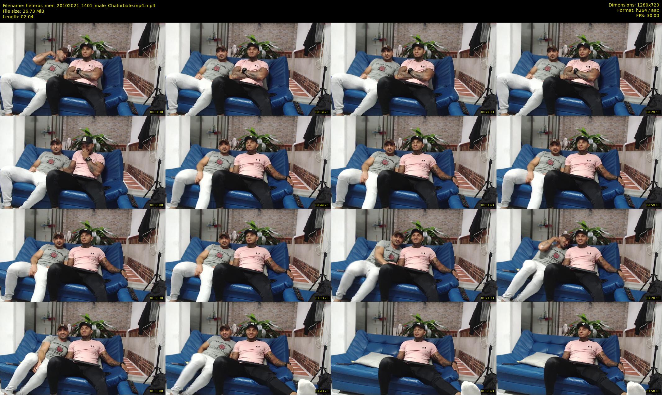 heteros_men — 3 minute Chaturbate male cam show recording, 720p, Oct 20, 2021