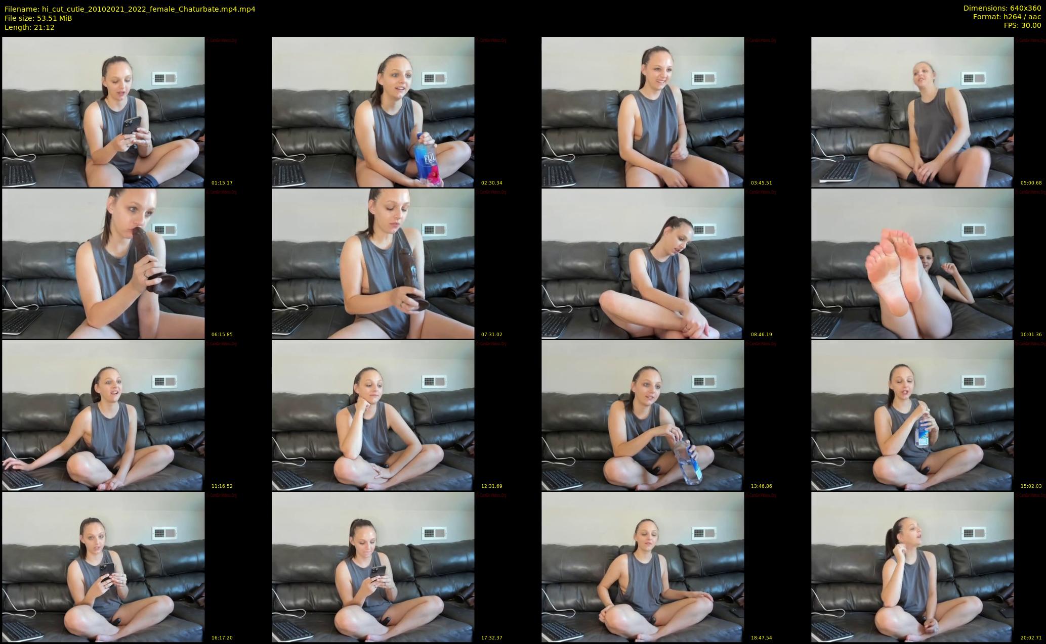 hi_cut_cutie — 22 minute Chaturbate female cam show recording, 360p, Oct 20, 2021