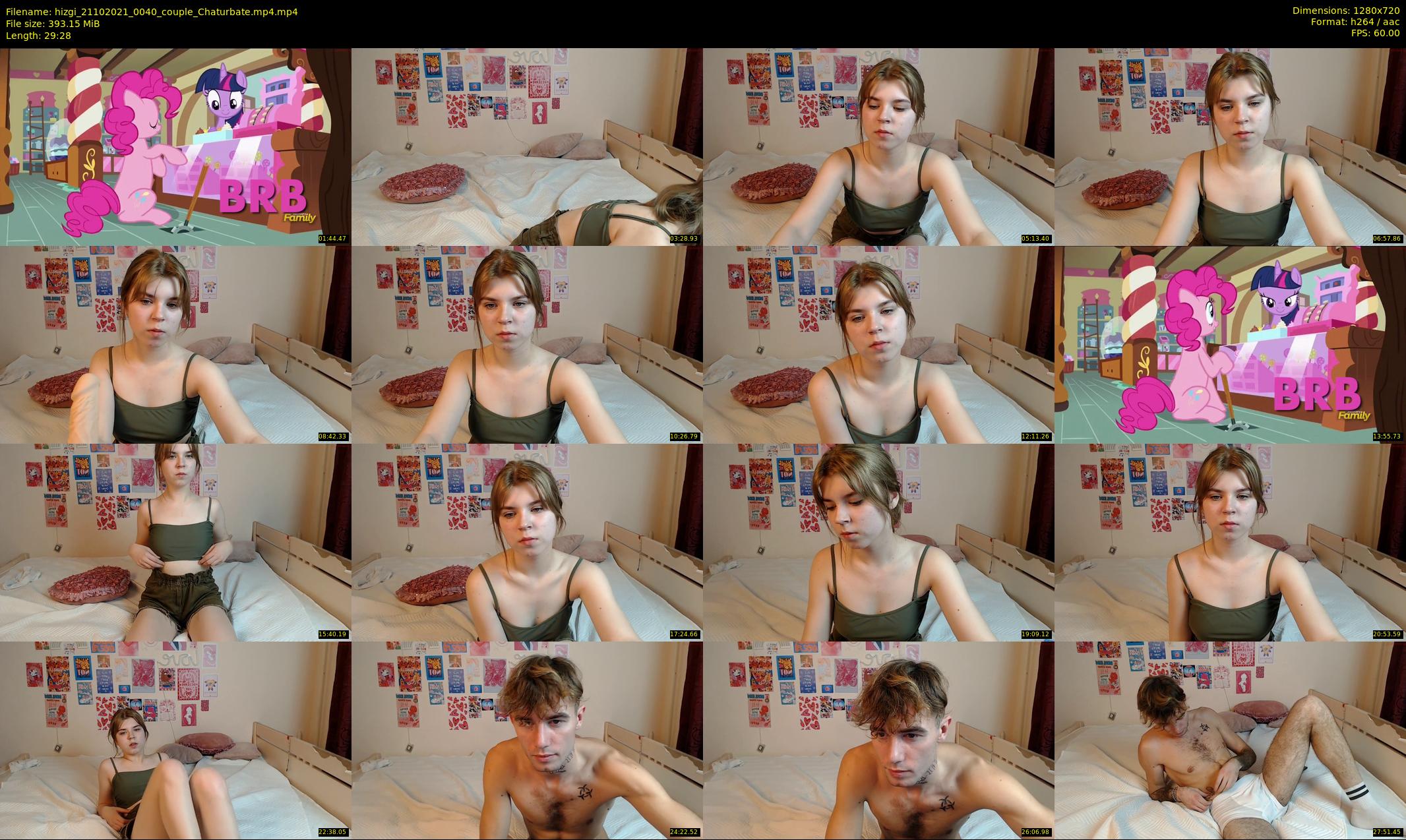 hizgi — 30 minute Chaturbate couple cam show recording, 720p, Oct 21, 2021