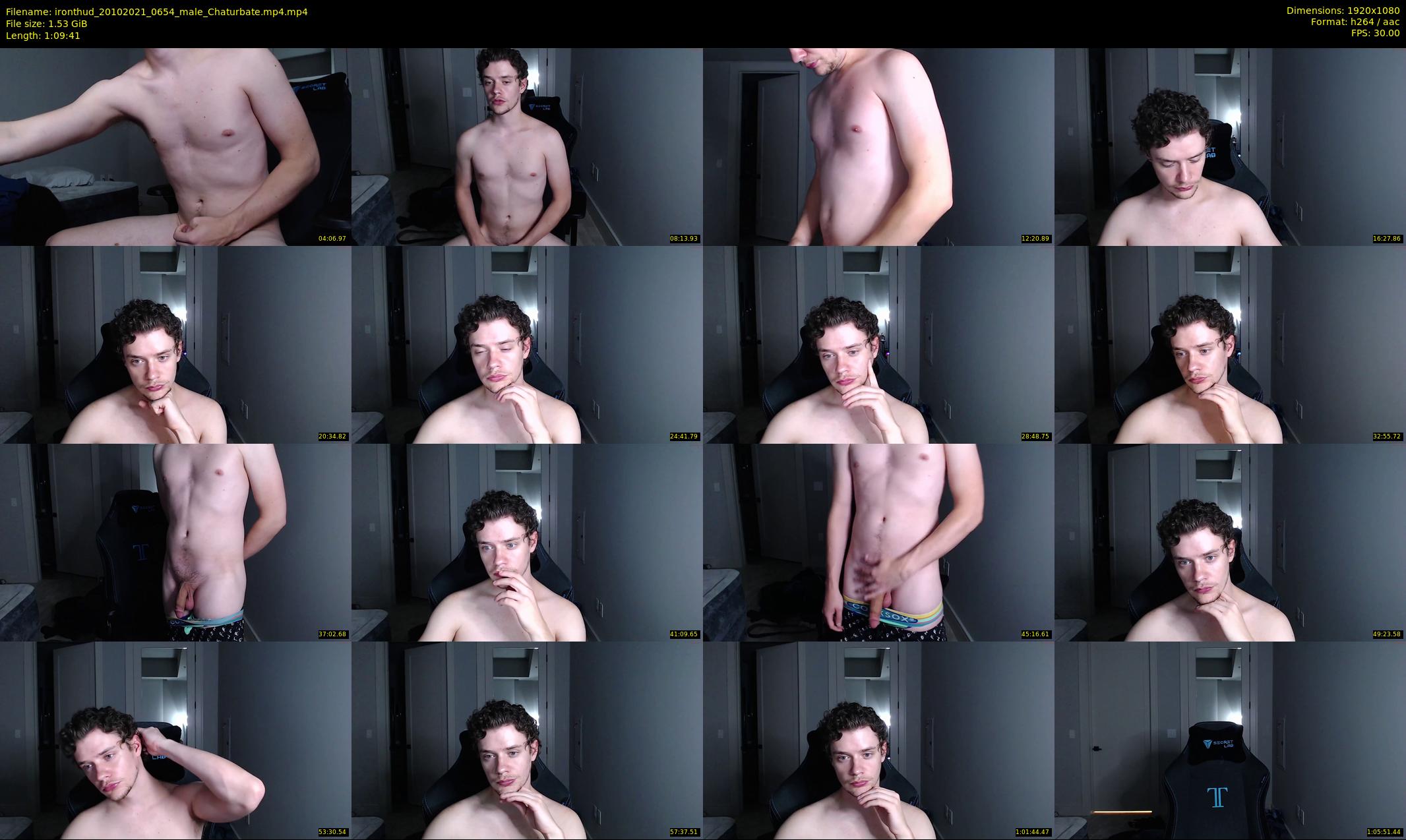ironthud — 70 minute Chaturbate male cam show recording, 1080p, Oct 20, 2021