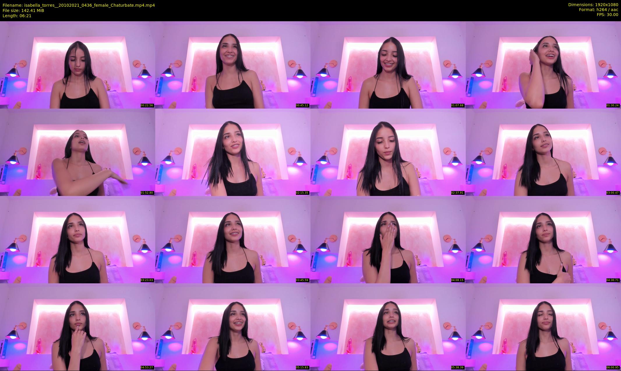 isabella_torres_ — 7 minute Chaturbate female cam show recording, 1080p, Oct 20, 2021