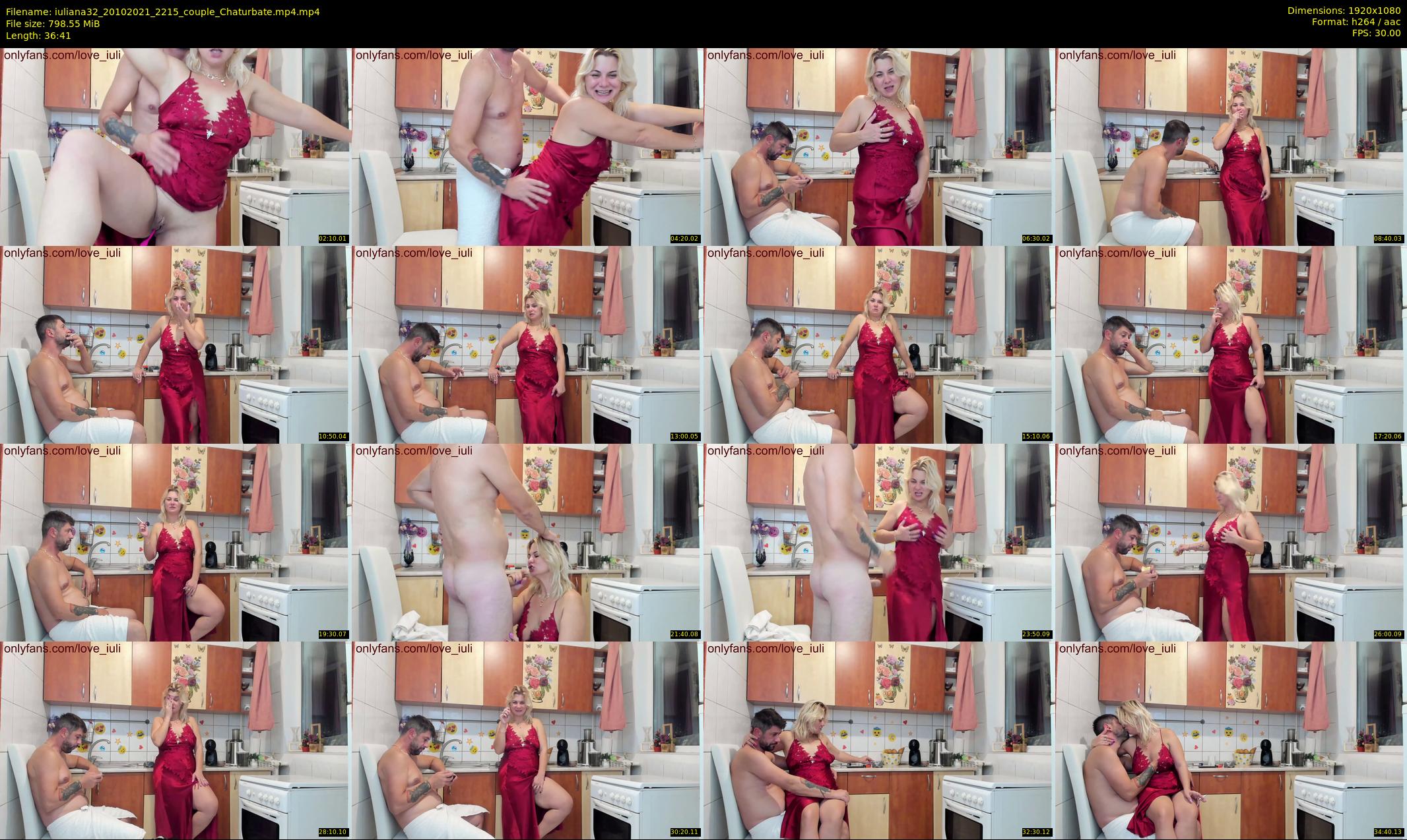 iuliana32 — 37 minute Chaturbate couple cam show recording, 1080p, Oct 20, 2021