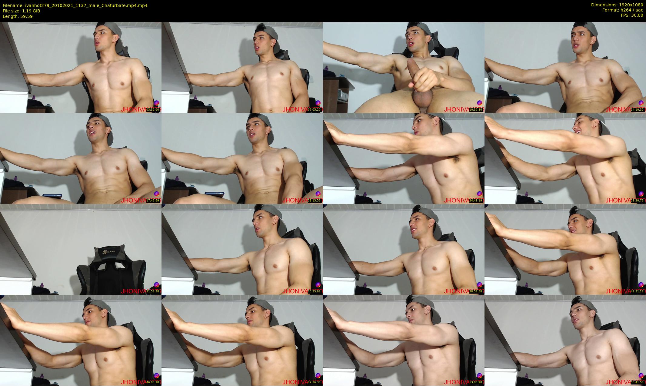 ivanhot279 — 60 minute Chaturbate male cam show recording, 1080p, Oct 20, 2021