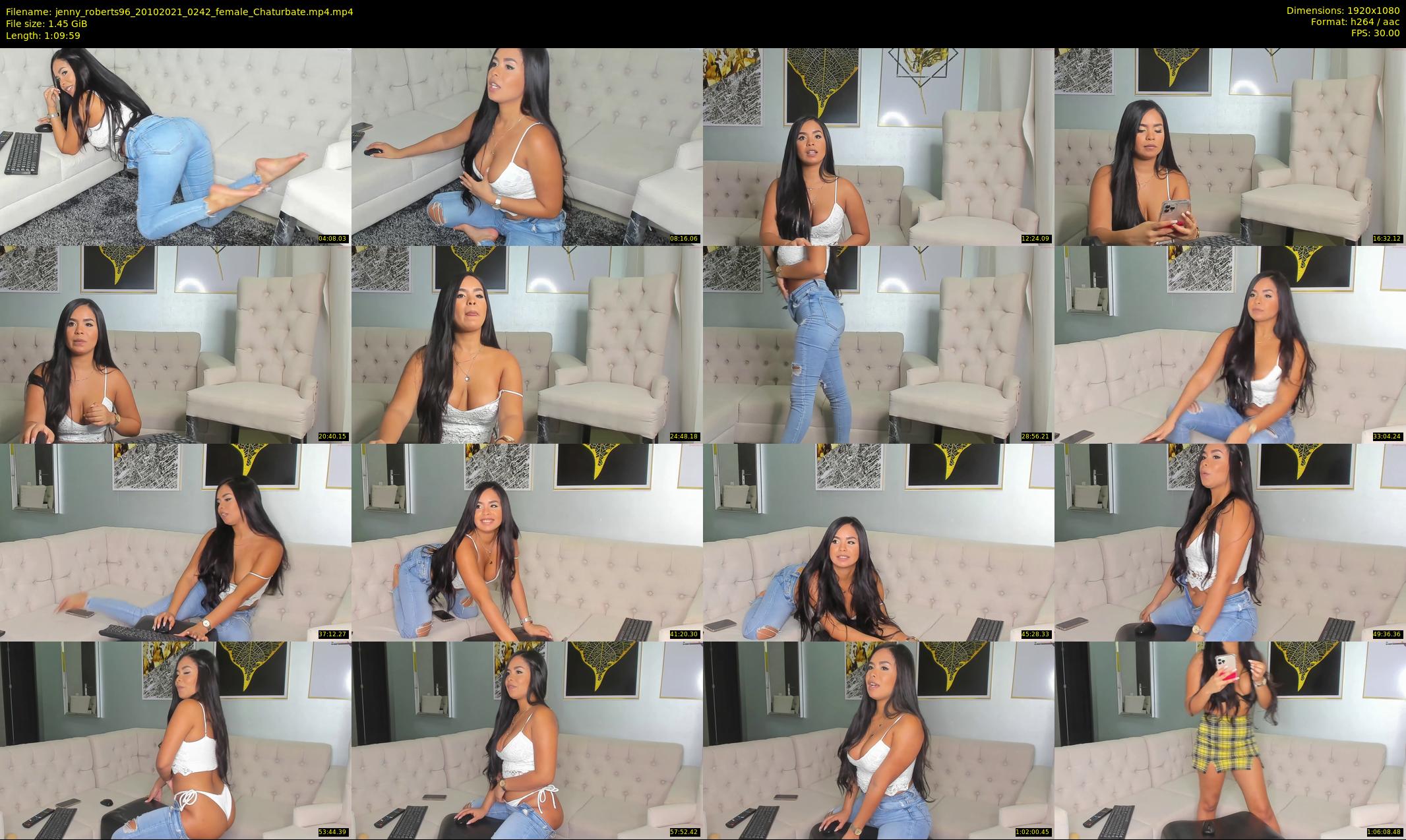 jenny_roberts96 — 70 minute Chaturbate female cam show recording, 1080p, Oct 20, 2021