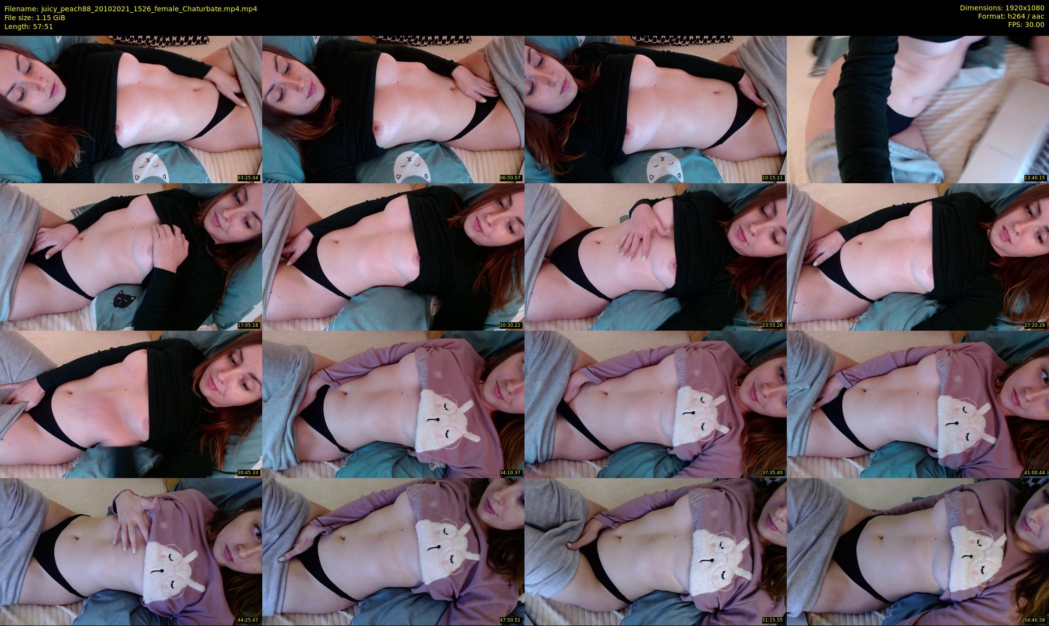 juicy_peach88 — 58 minute Chaturbate female cam show recording, 1080p, Oct 20, 2021