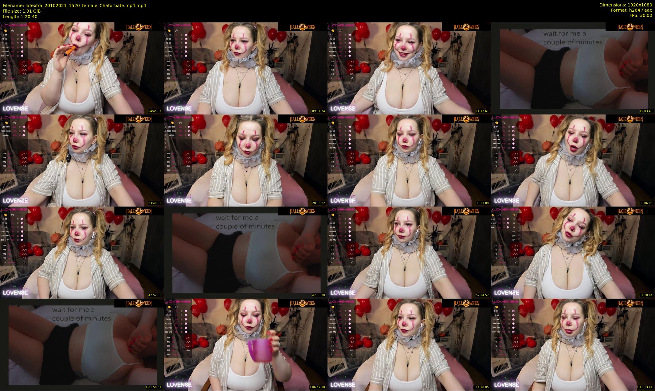 lafextra — 81 minute Chaturbate female cam show recording, 1080p, Oct 20, 2021