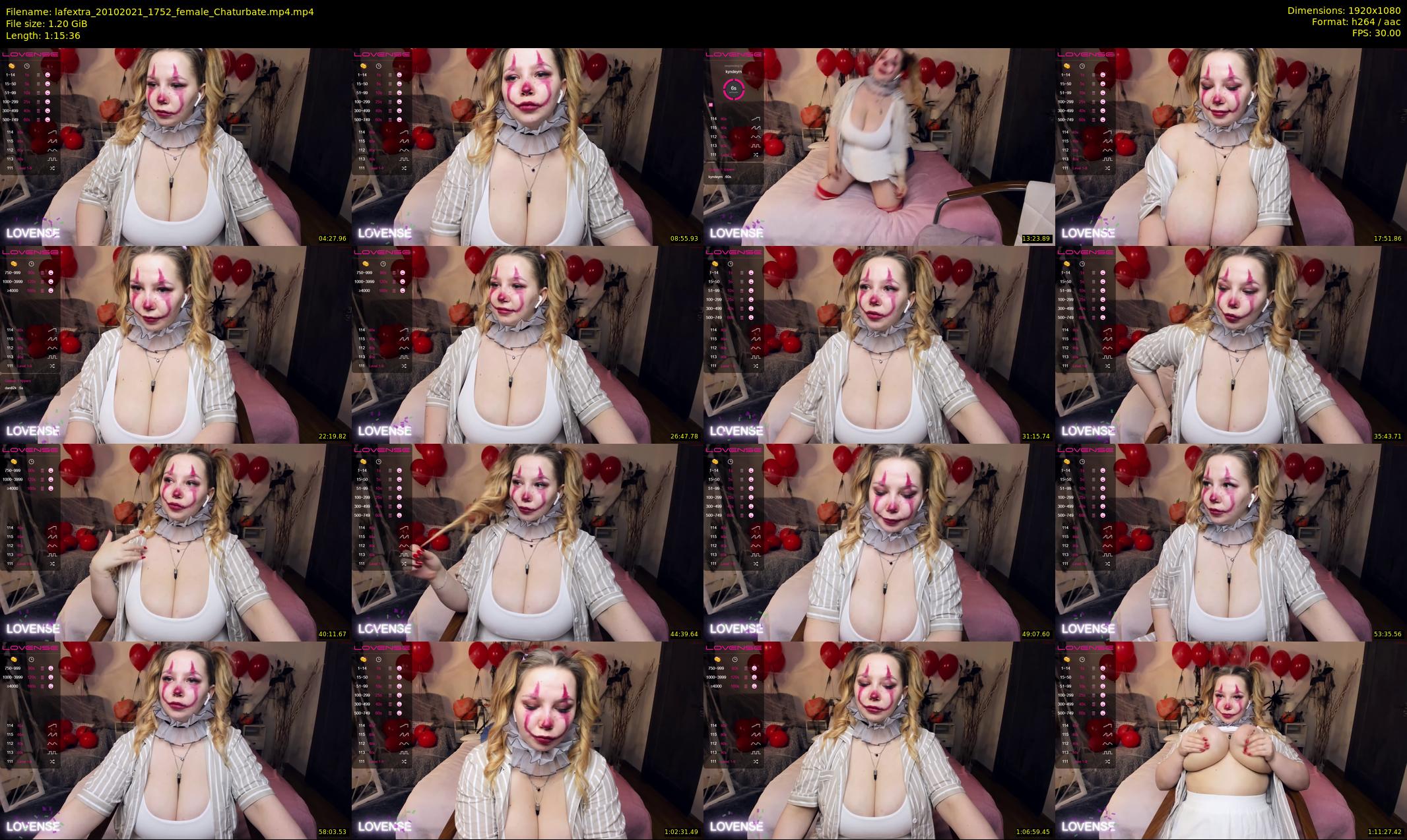 lafextra — 76 minute Chaturbate female cam show recording, 1080p, Oct 20, 2021