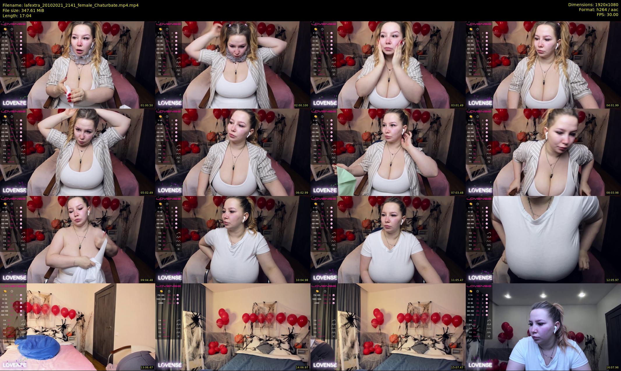 lafextra — 18 minute Chaturbate female cam show recording, 1080p, Oct 20, 2021