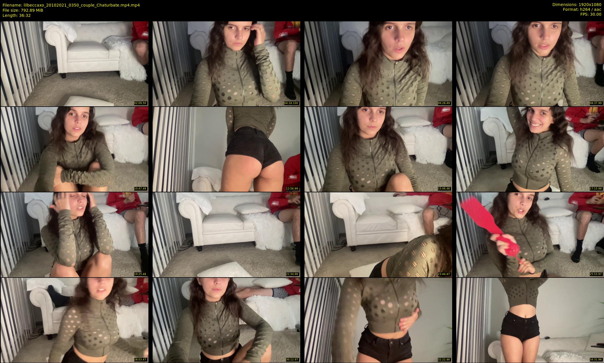 lilbeccaxo — 37 minute Chaturbate female cam show recording, 1080p, Oct 20, 2021