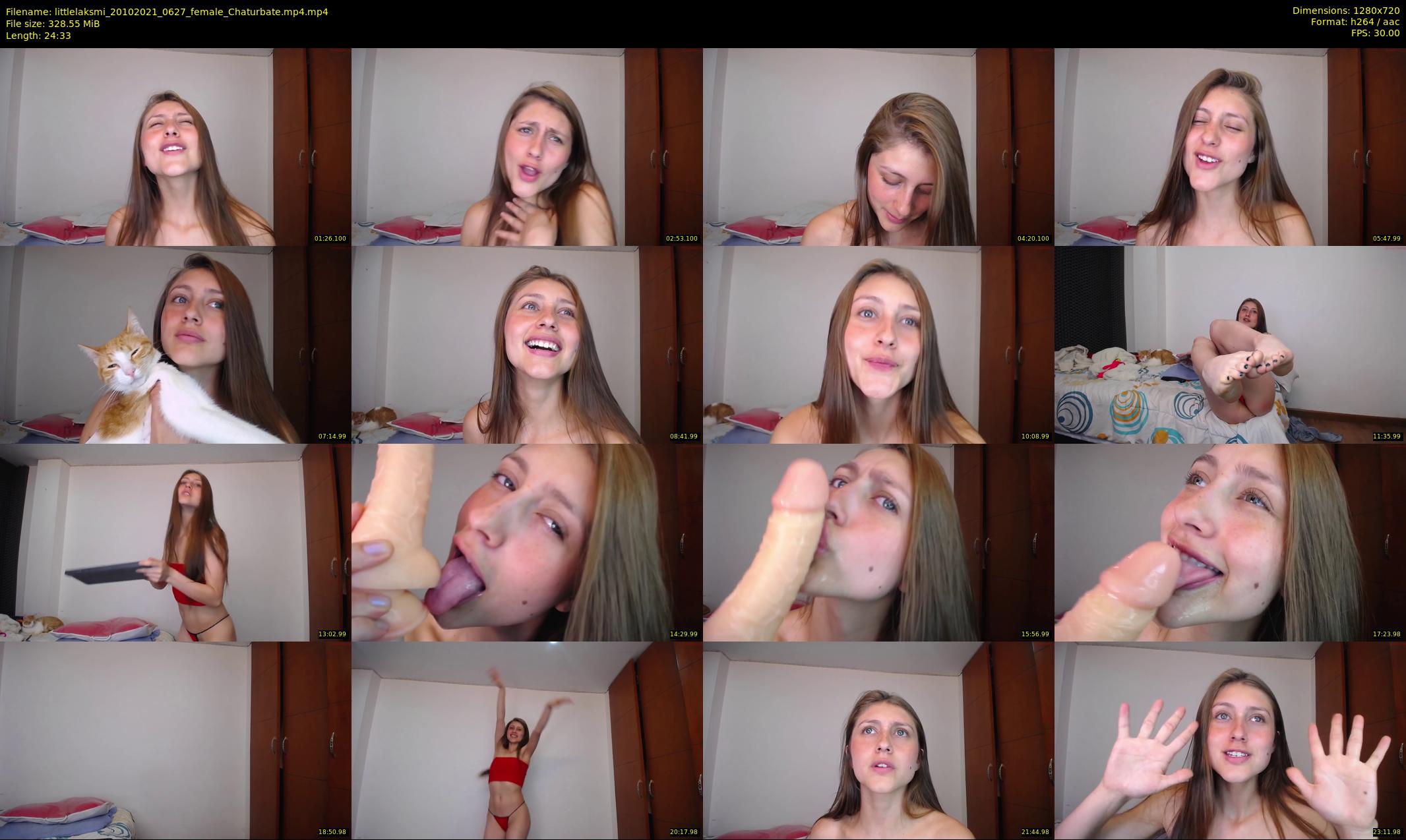 littlelaksmi — 25 minute Chaturbate female cam show recording, 720p, Oct 20, 2021