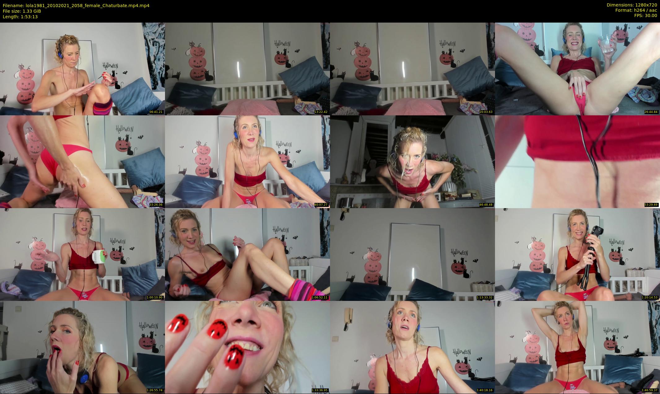 lola1981 — 114 minute Chaturbate female cam show recording, 720p, Oct 20, 2021