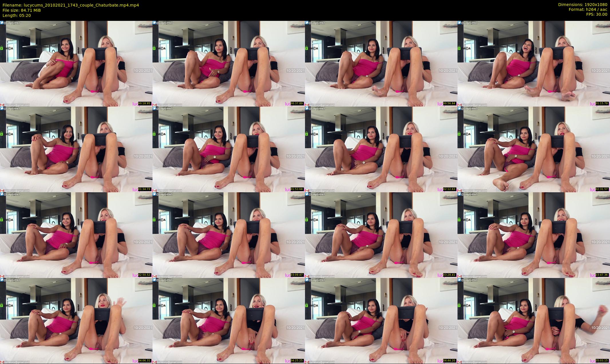 lucycums — 6 minute Chaturbate couple cam show recording, 1080p, Oct 20, 2021