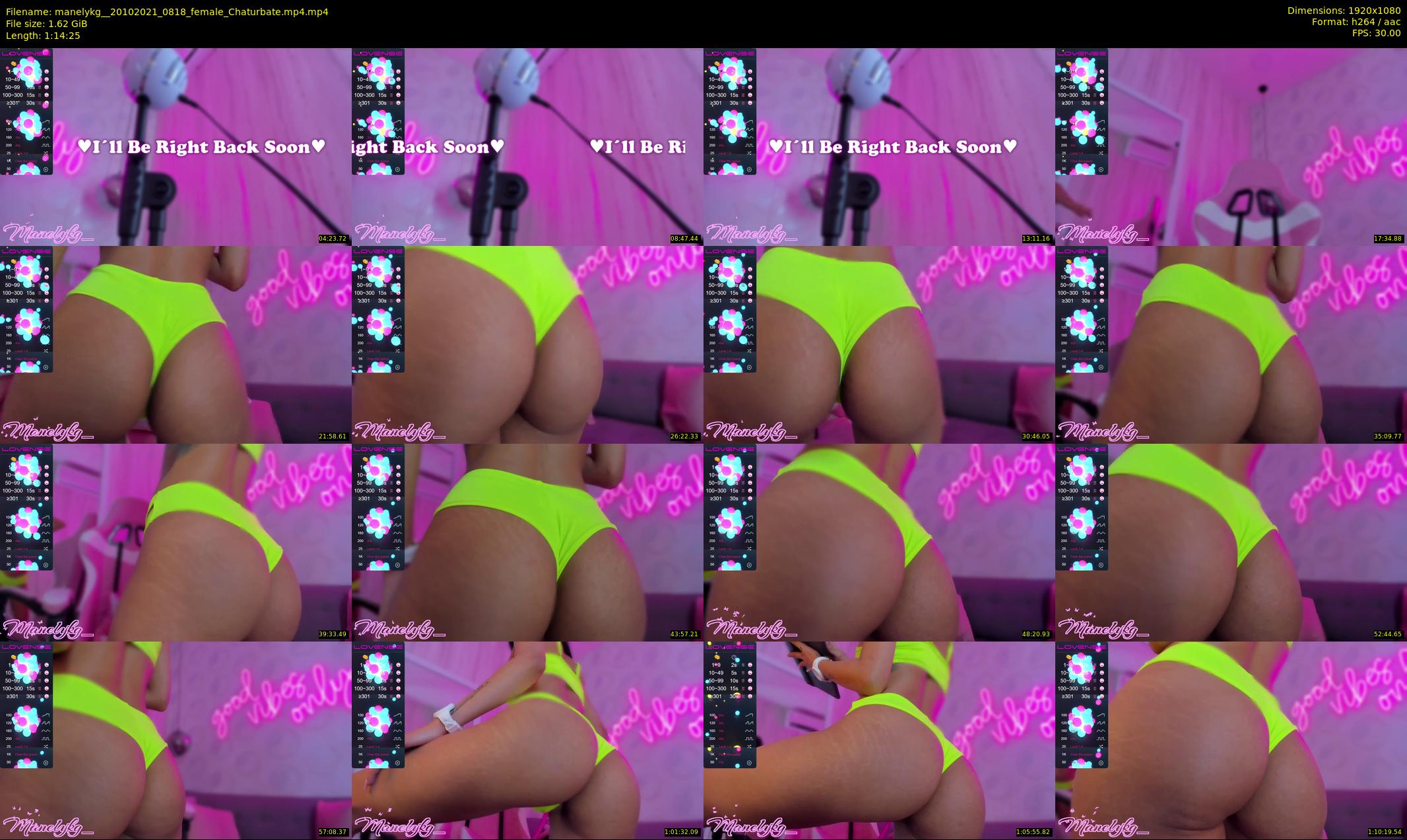 manelykg_ — 75 minute Chaturbate female cam show recording, 1080p, Oct 20, 2021