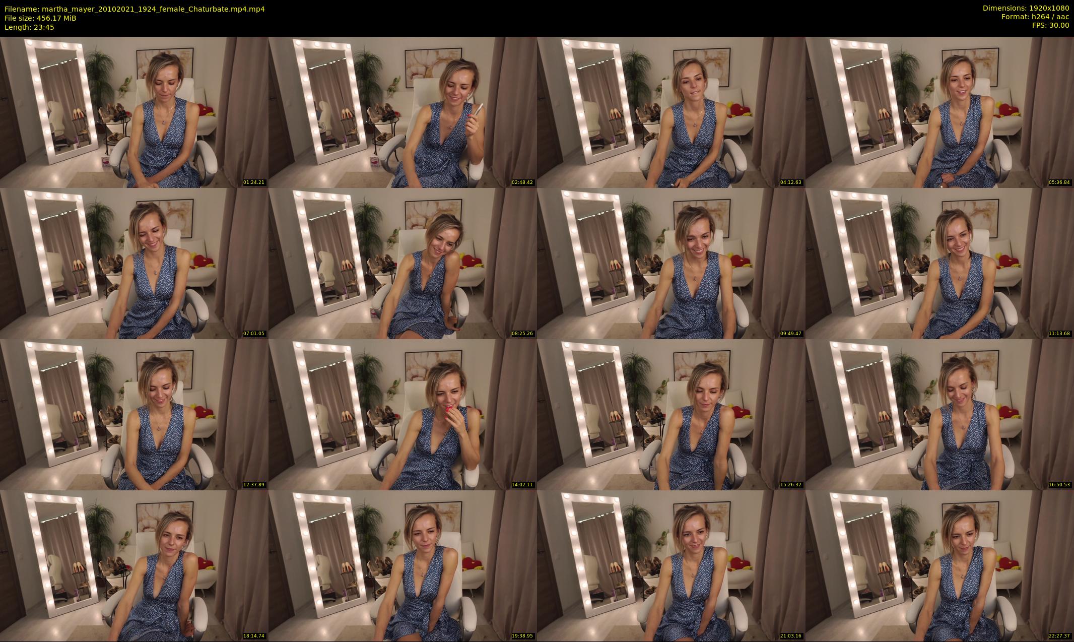 martha_mayer — 24 minute Chaturbate female cam show recording, 1080p, Oct 20, 2021