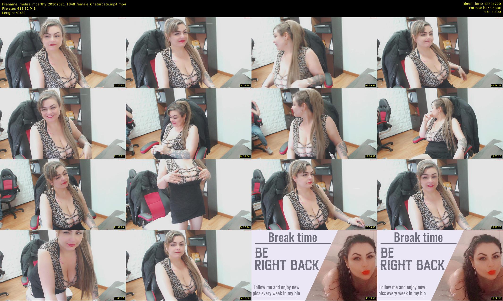 melisa_mcarthy — 42 minute Chaturbate couple cam show recording, 720p, Oct 20, 2021