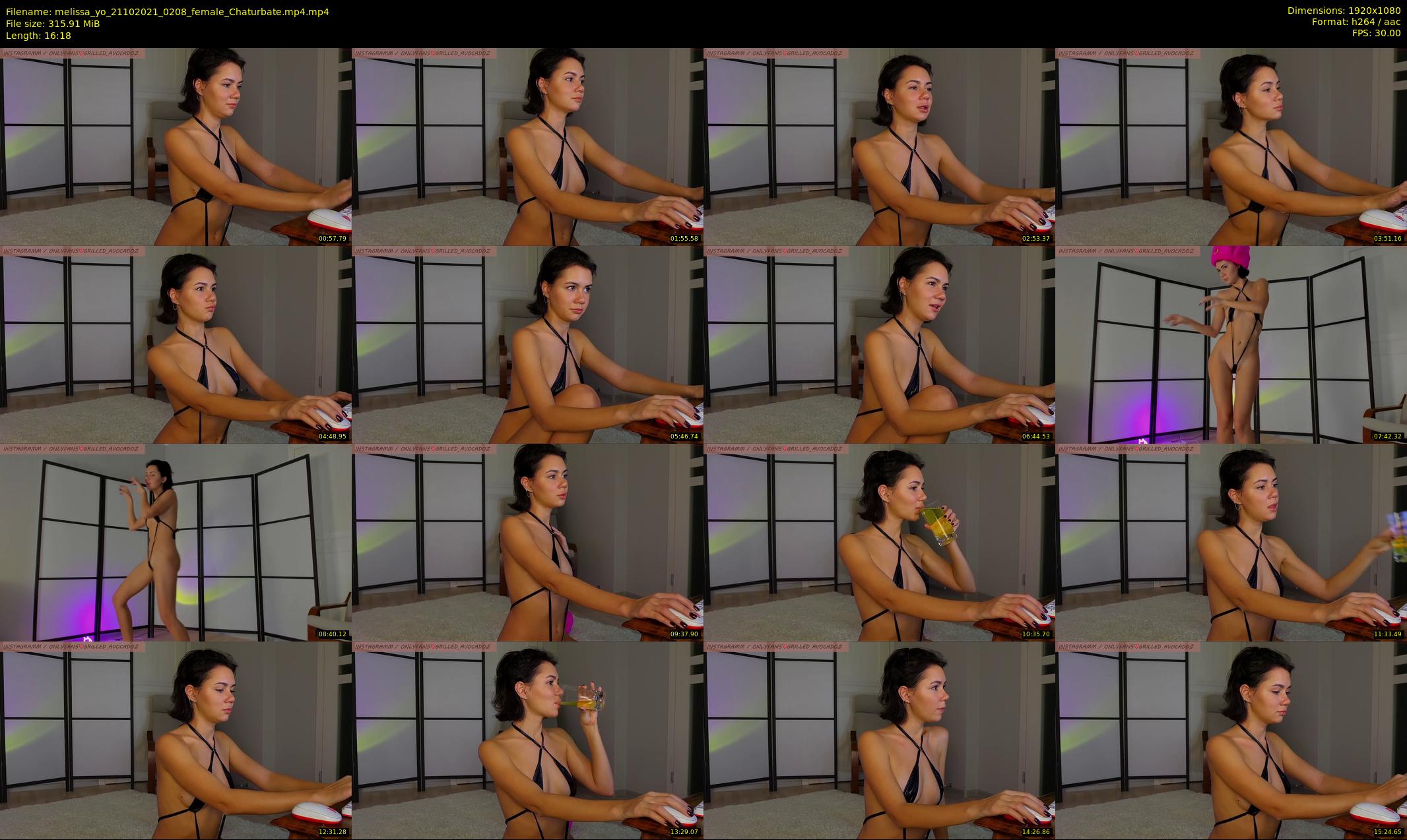 melissa_yo — 17 minute Chaturbate female cam show recording, 1080p, Oct 21, 2021
