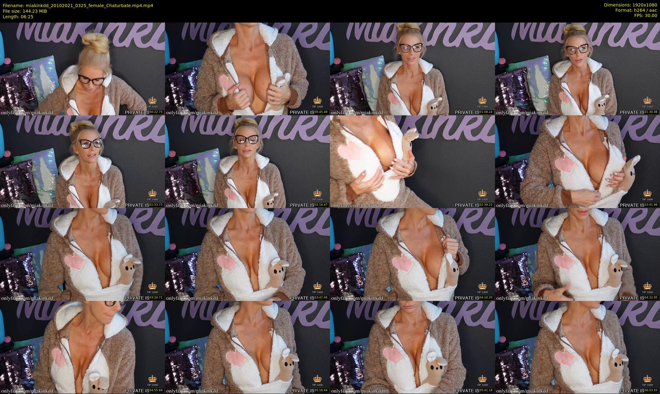 miakinkdd — 7 minute Chaturbate female cam show recording, 1080p, Oct 20, 2021