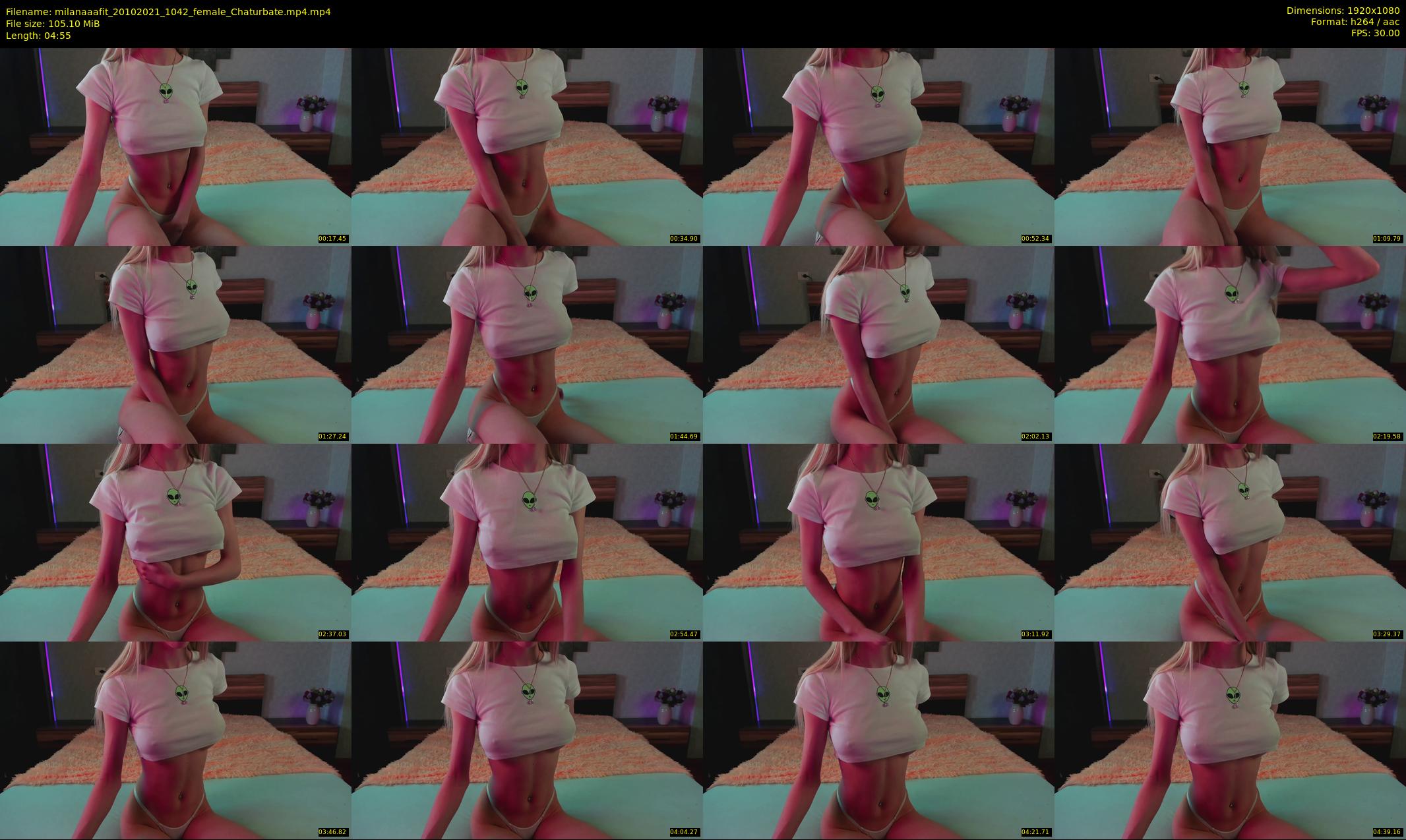 milanaaafit — 5 minute Chaturbate couple cam show recording, 1080p, Oct 20, 2021