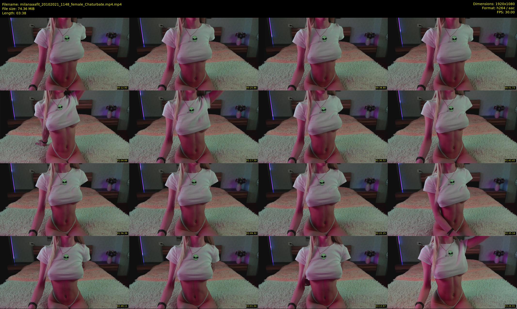 milanaaafit — 4 minute Chaturbate couple cam show recording, 1080p, Oct 20, 2021