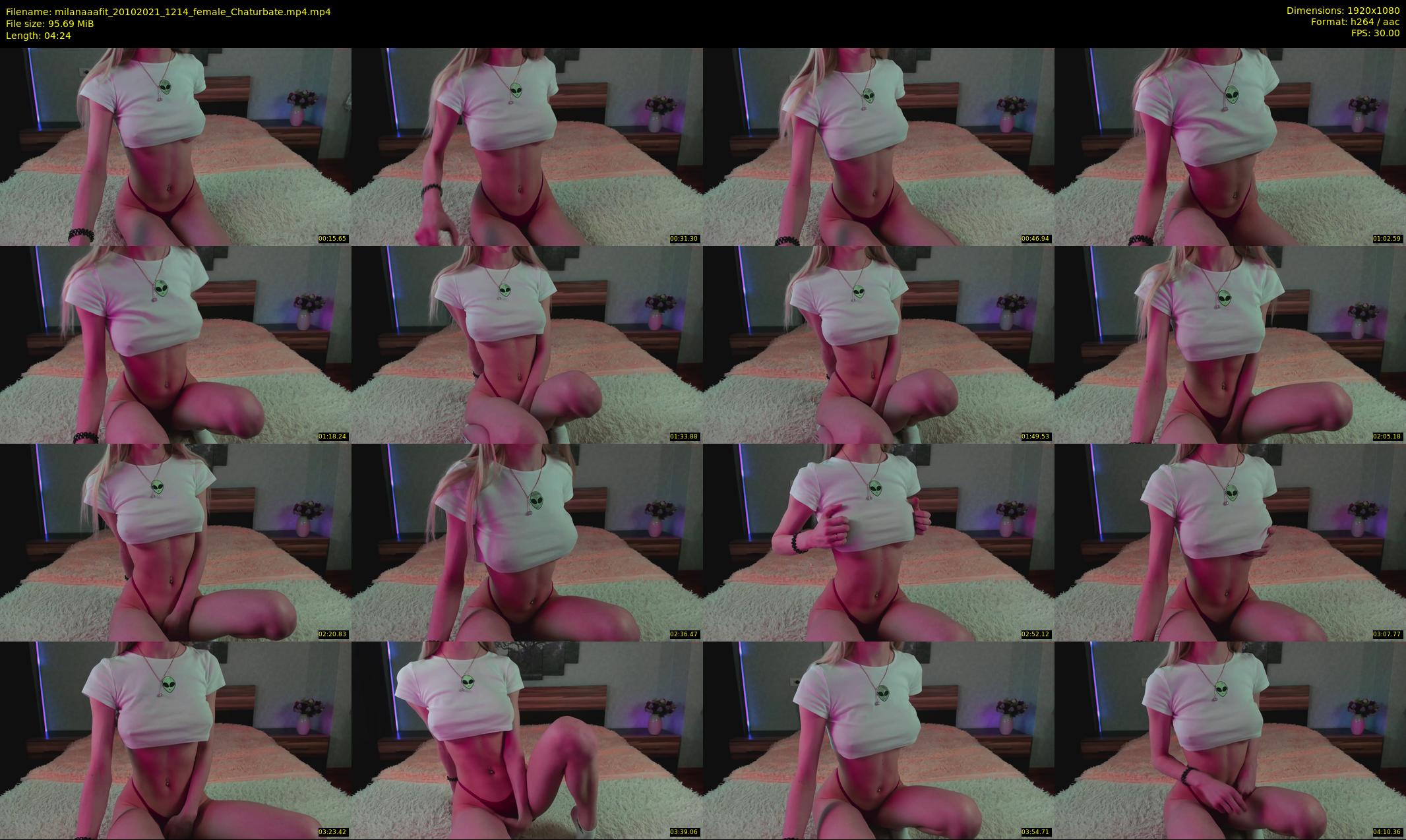 milanaaafit — 5 minute Chaturbate couple cam show recording, 1080p, Oct 20, 2021