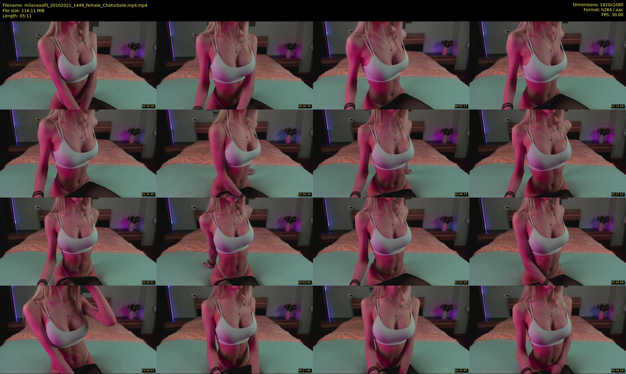 milanaaafit — 6 minute Chaturbate couple cam show recording, 1080p, Oct 20, 2021