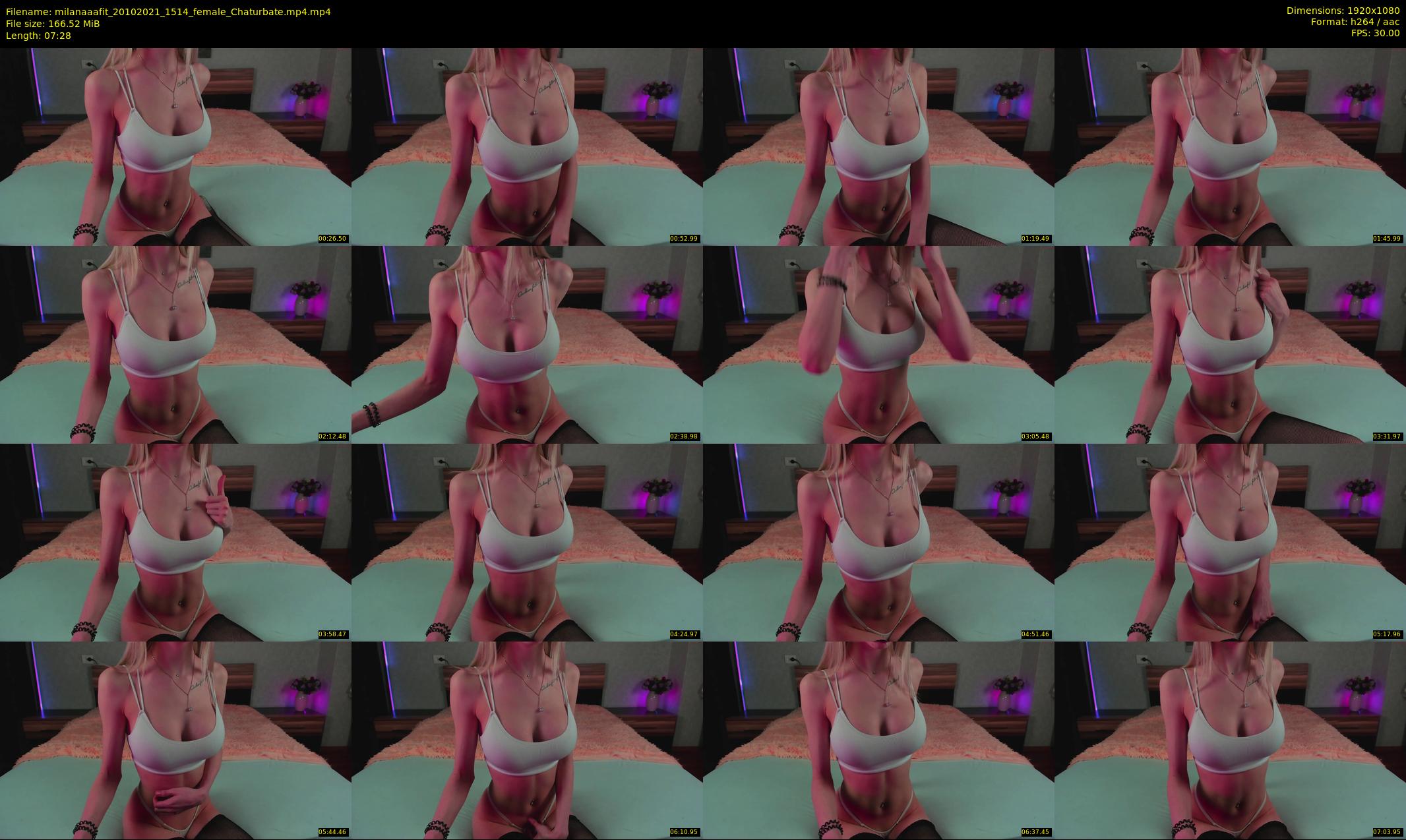 milanaaafit — 8 minute Chaturbate couple cam show recording, 1080p, Oct 20, 2021