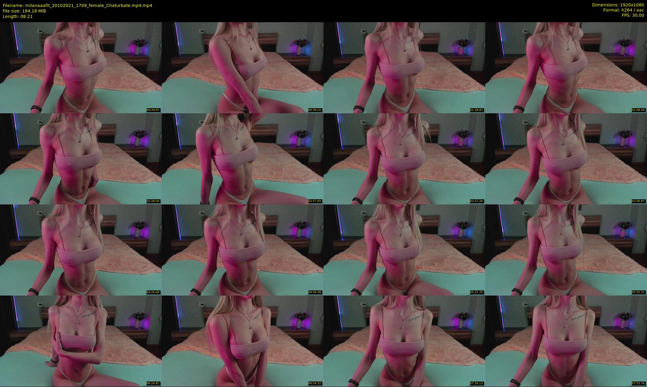 milanaaafit — 9 minute Chaturbate couple cam show recording, 1080p, Oct 20, 2021