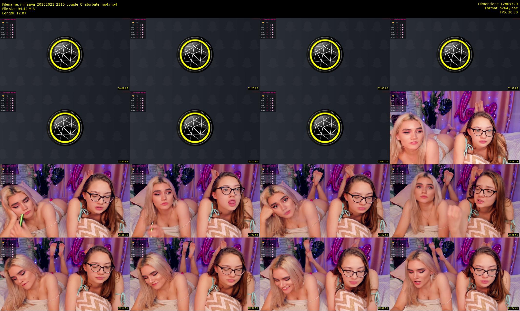 millaava — 13 minute Chaturbate female cam show recording, 720p, Oct 20, 2021