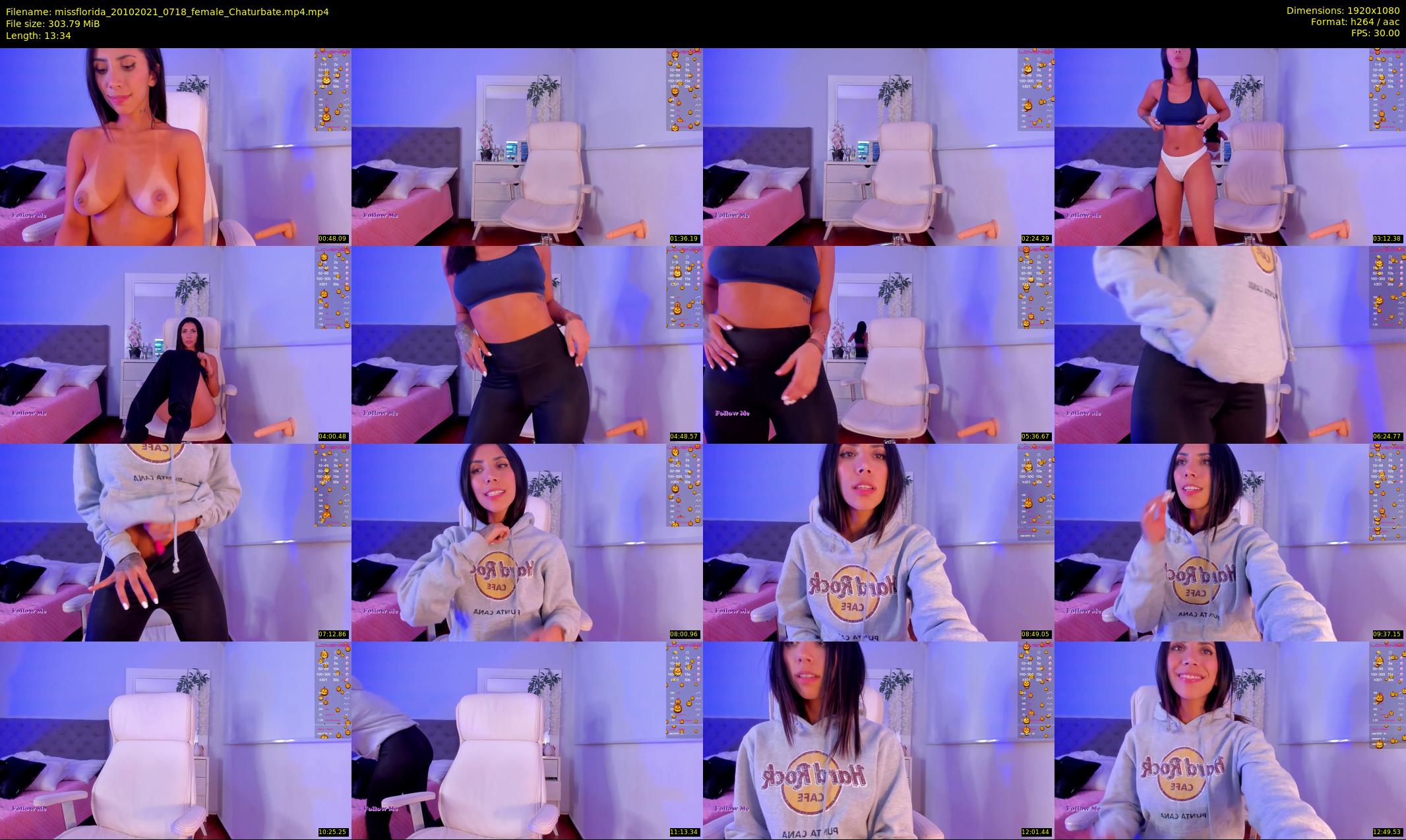 missflorida — 14 minute Chaturbate female cam show recording, 1080p, Oct 20, 2021