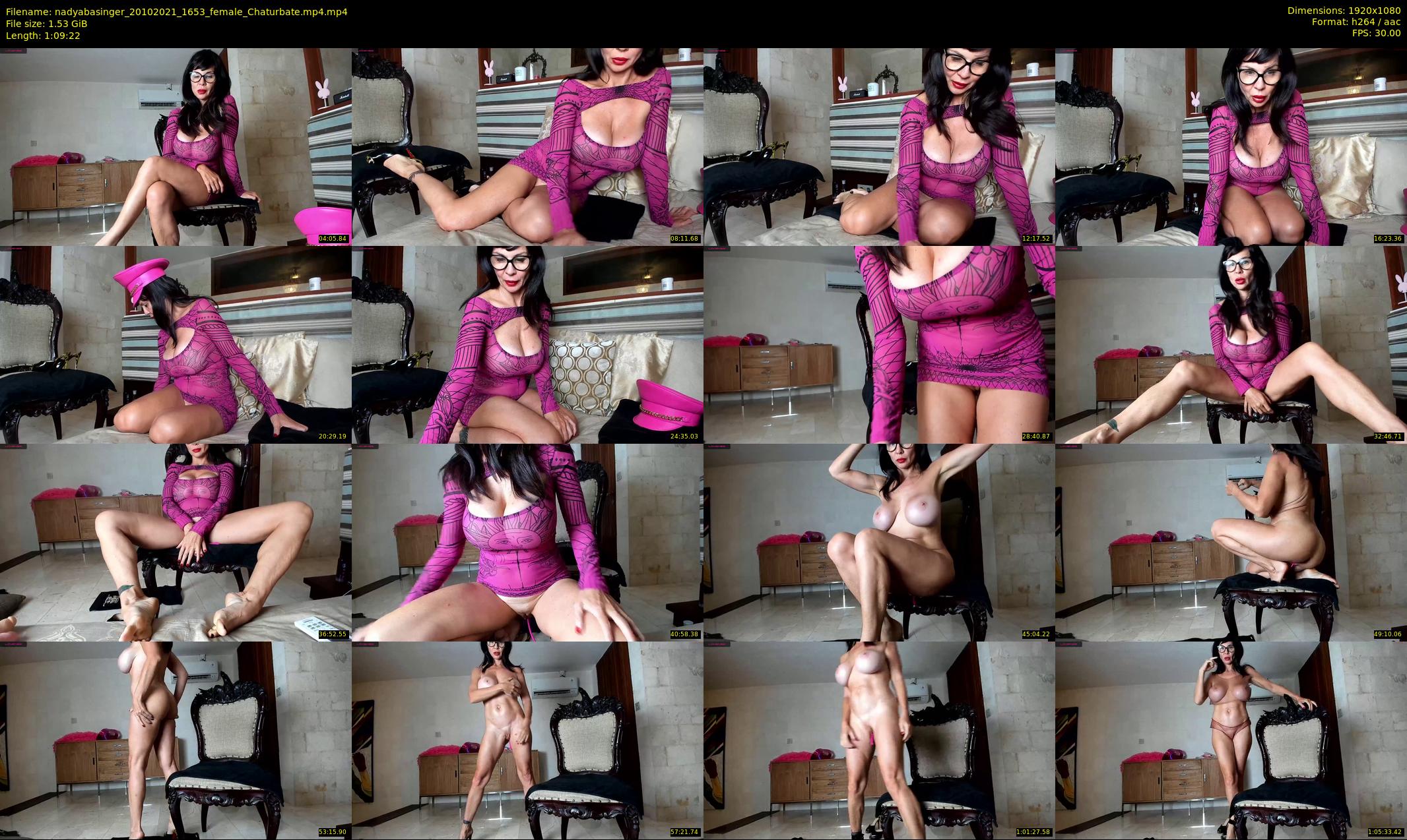 nadyabasinger — 70 minute Chaturbate female cam show recording, 1080p, Oct 20, 2021