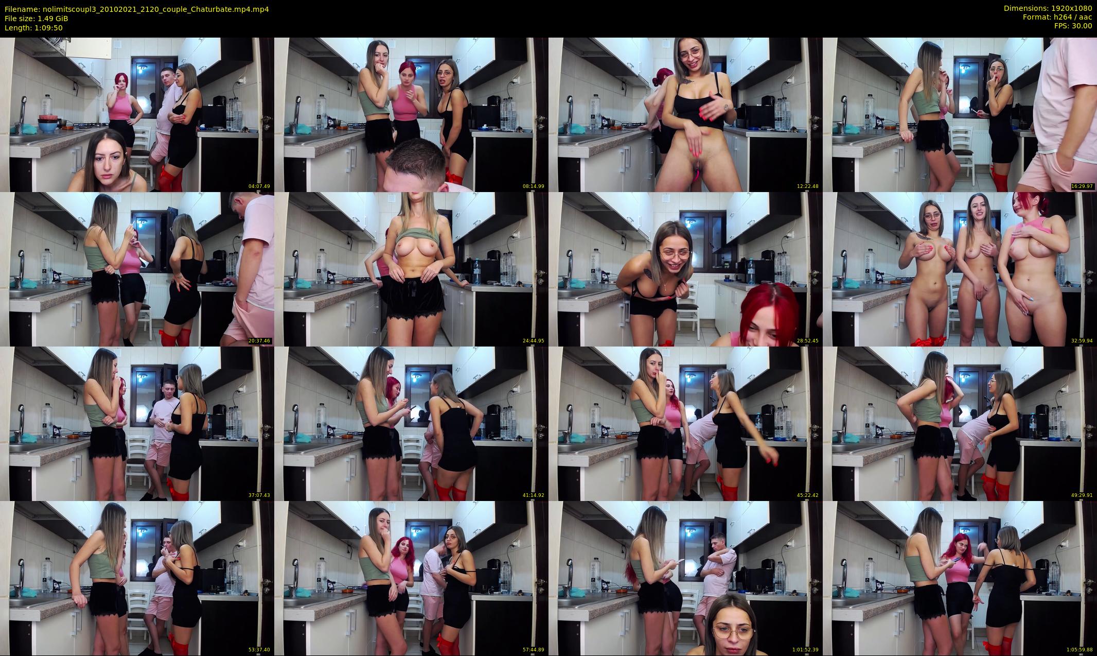 nolimitscoupl3 — 70 minute Chaturbate couple cam show recording, 1080p, Oct 20, 2021