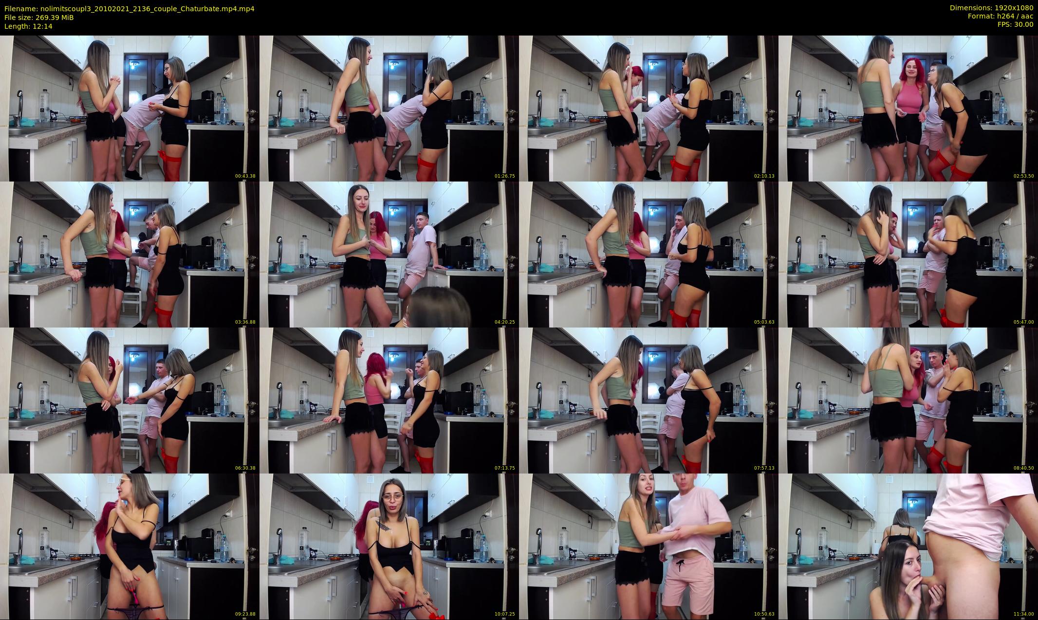 nolimitscoupl3 — 13 minute Chaturbate couple cam show recording, 1080p, Oct 20, 2021
