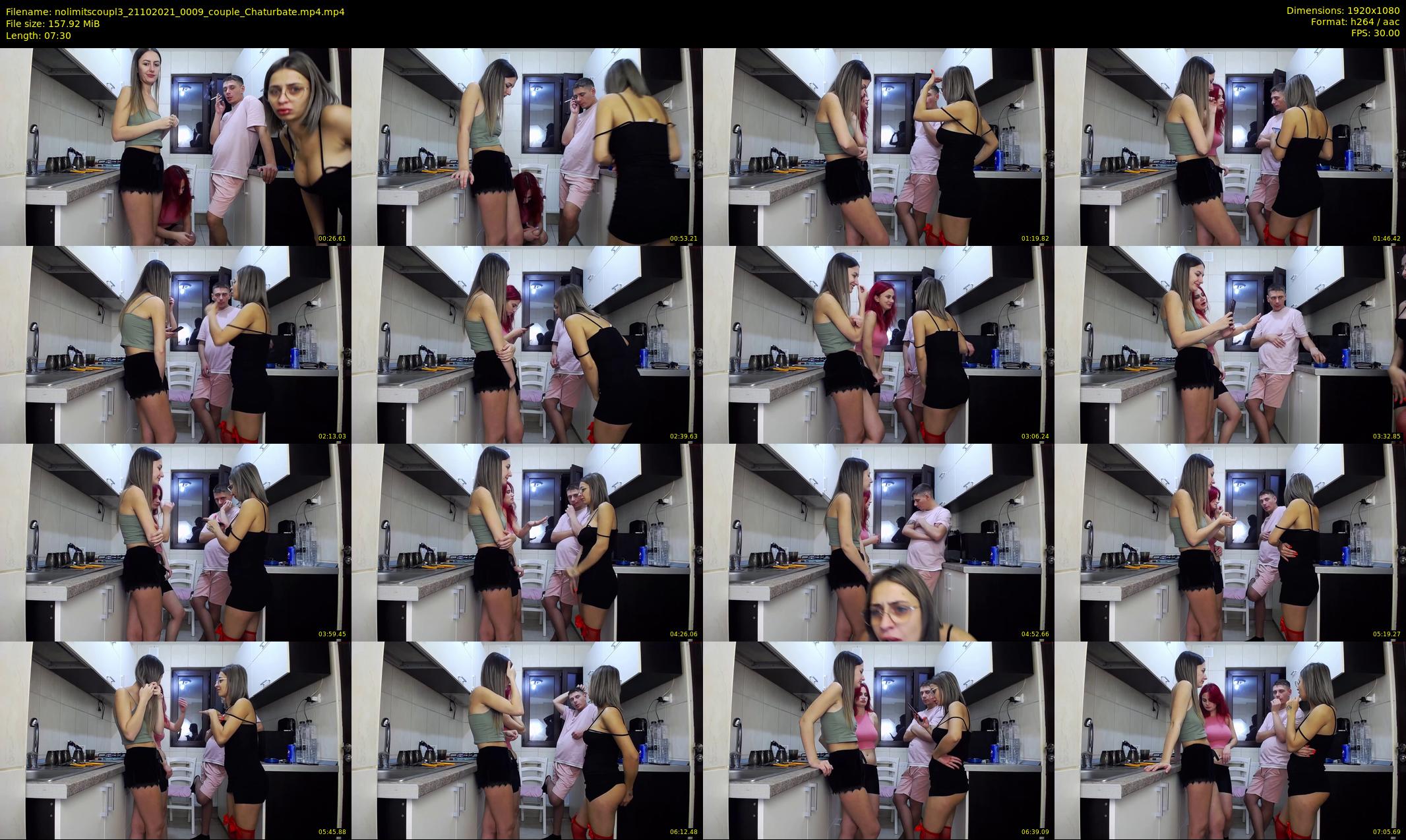 nolimitscoupl3 — 8 minute Chaturbate couple cam show recording, 1080p, Oct 21, 2021